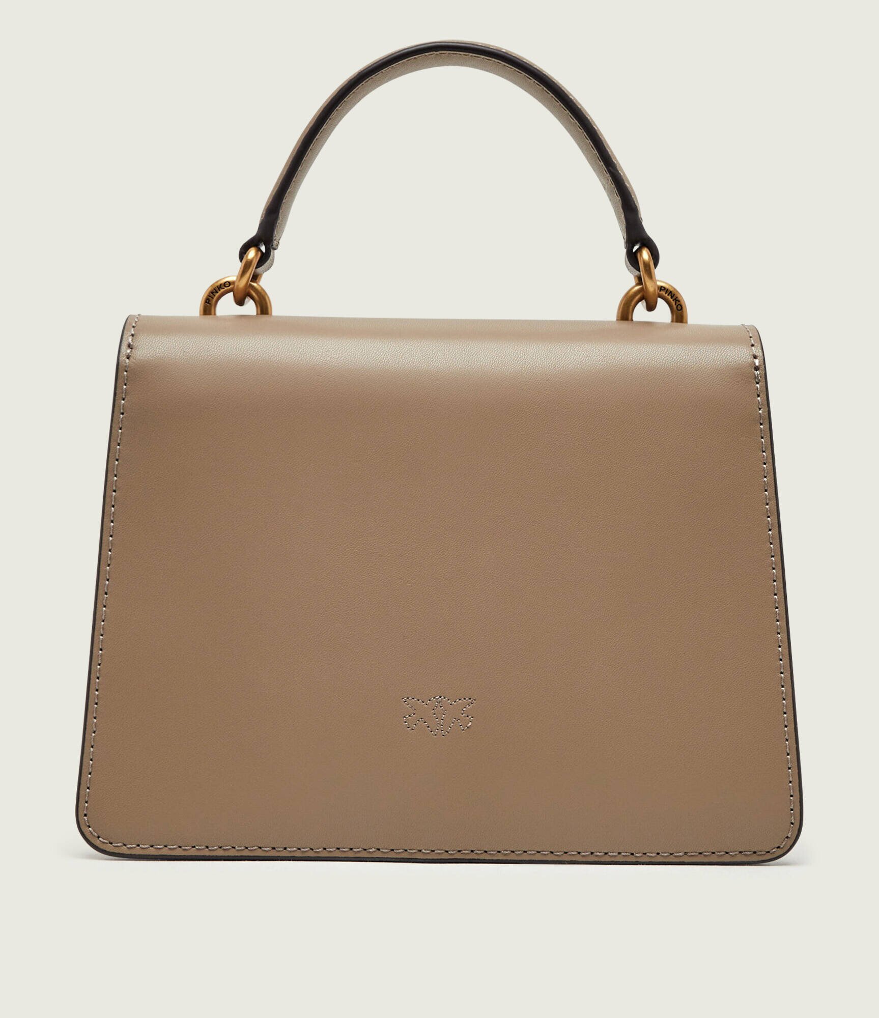 Pinko De piele cufăr Love One Mini