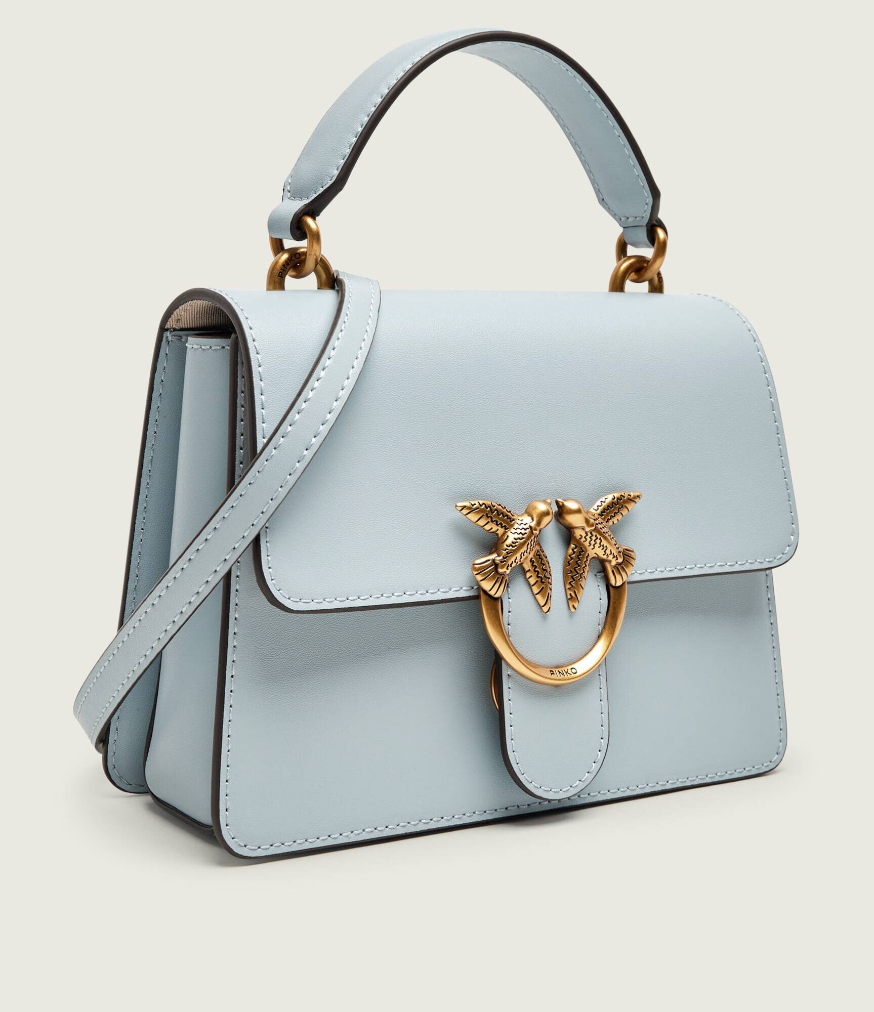 Pinko De piele cufăr LOVE ONE MINI