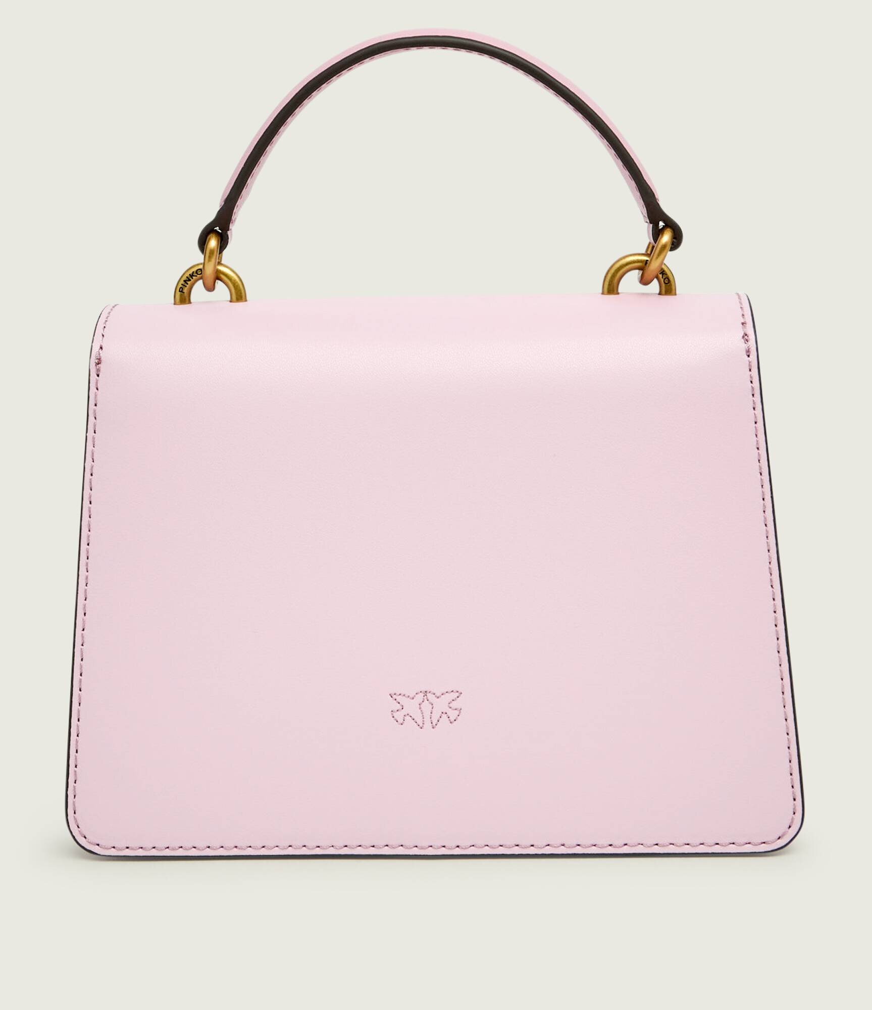 Pinko De piele cufăr Love One Mini