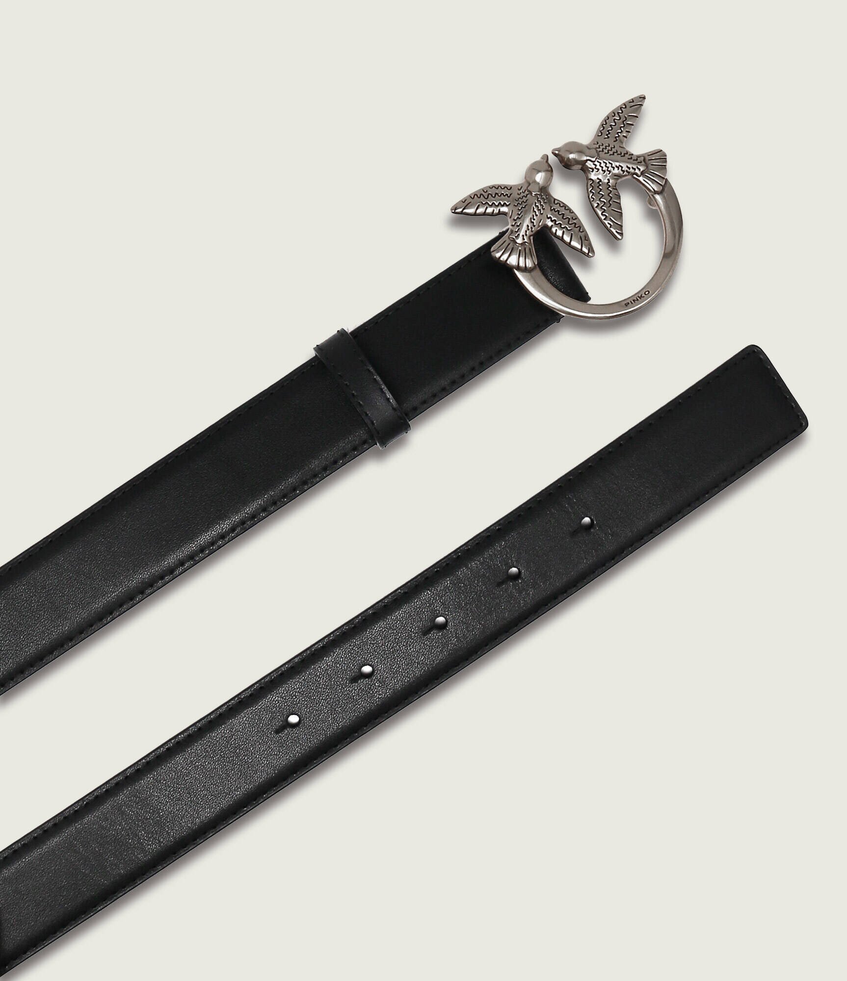 Pinko De piele curea LOVE BERRY H3