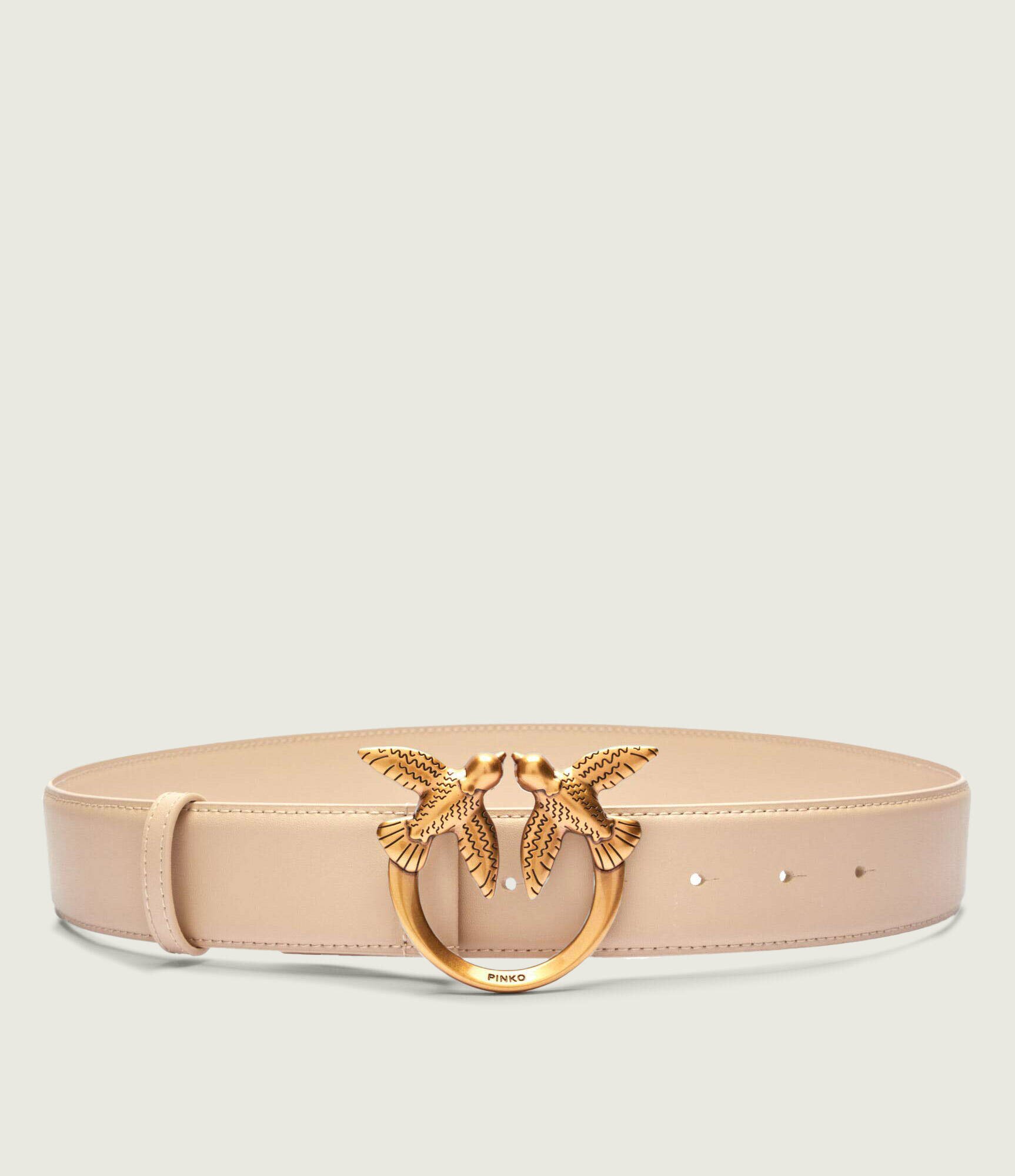Pinko De piele curea LOVE BERRY H4 BELT VITELLO SET
