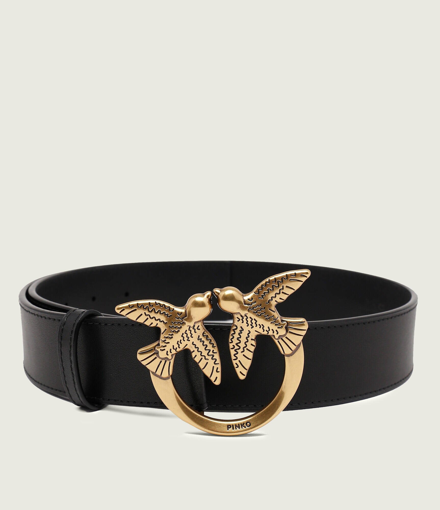 Pinko De piele curea LOVE BERRY H4 BELT VITELLO SET