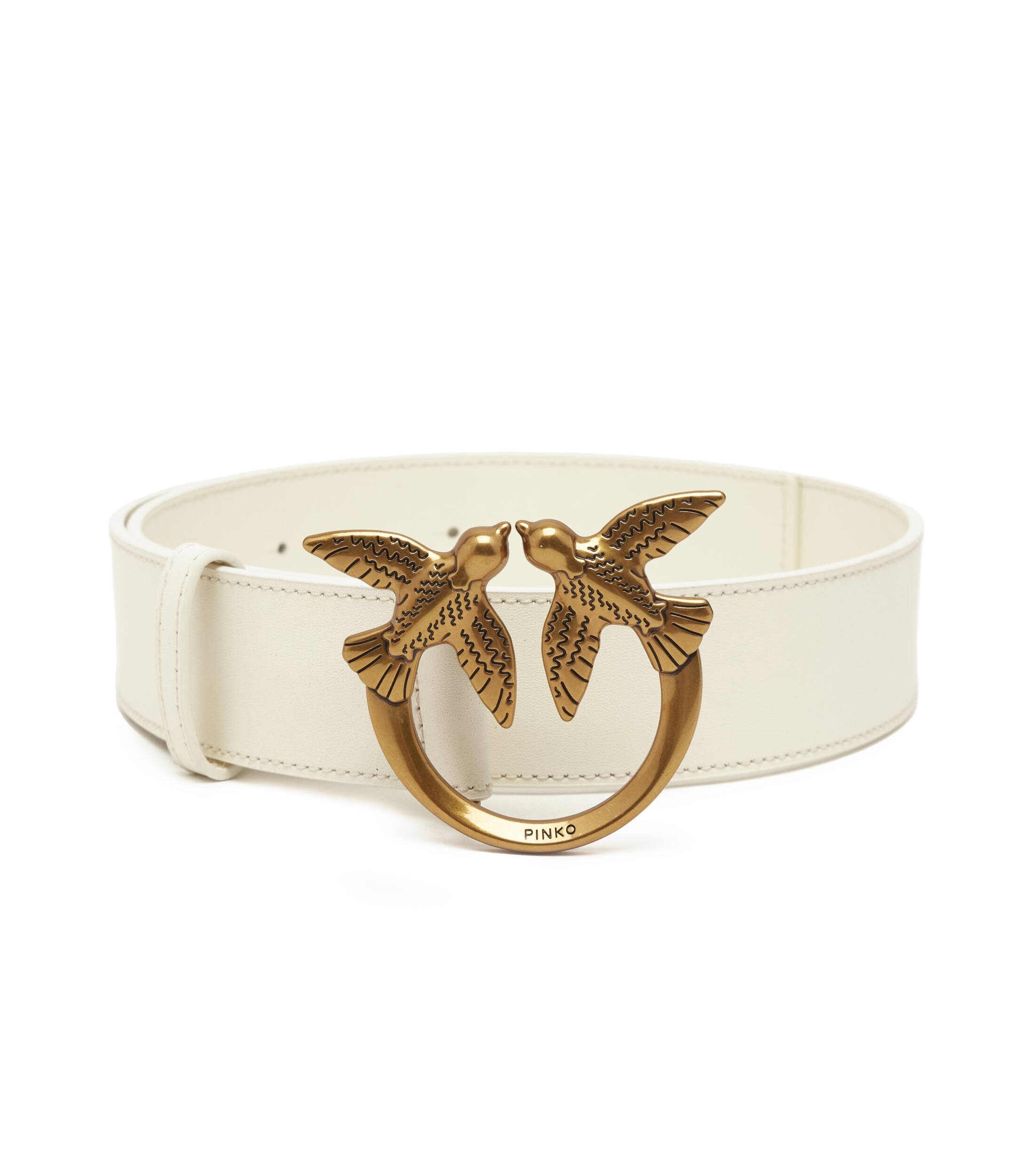 Pinko De piele curea LOVE BERRY H4 BELT VITELLO SET