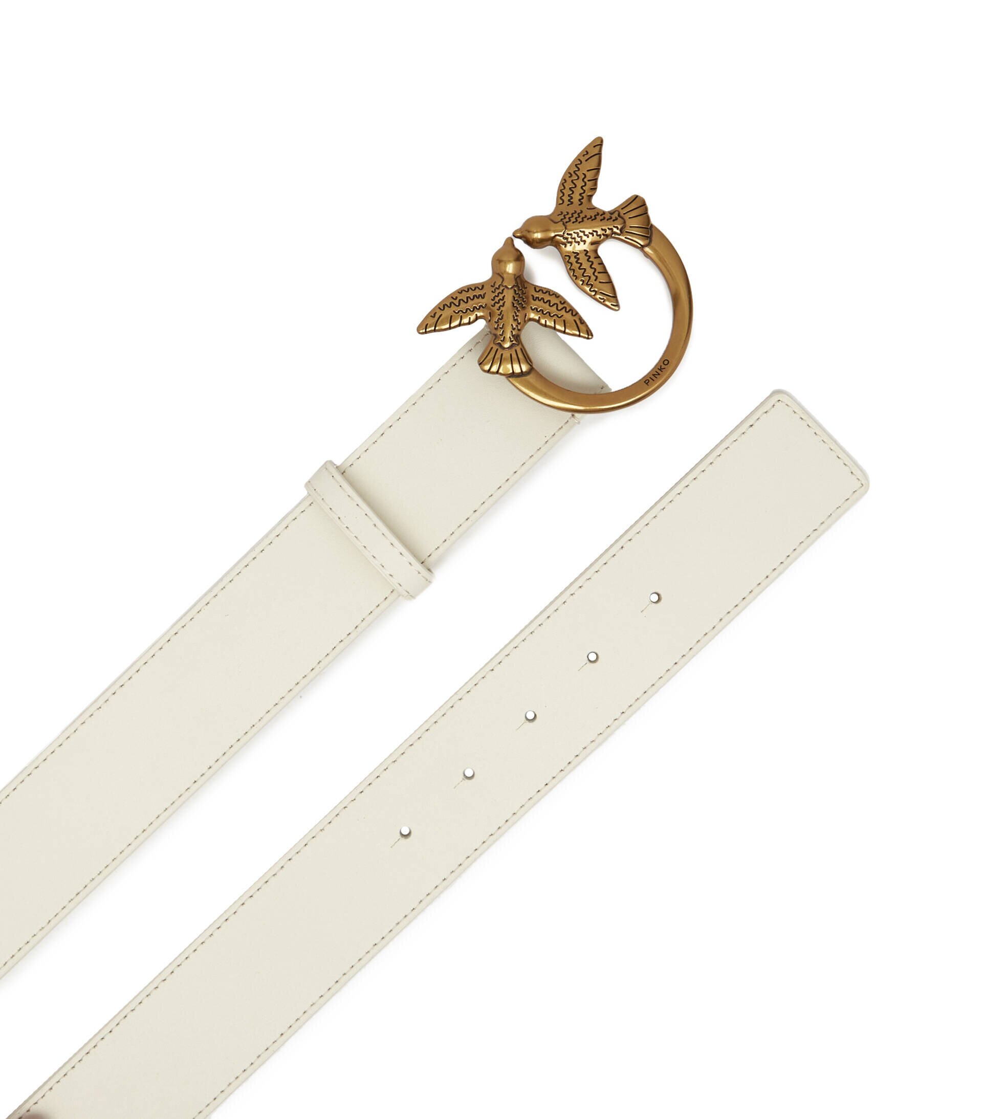 Pinko De piele curea LOVE BERRY H4 BELT VITELLO SET