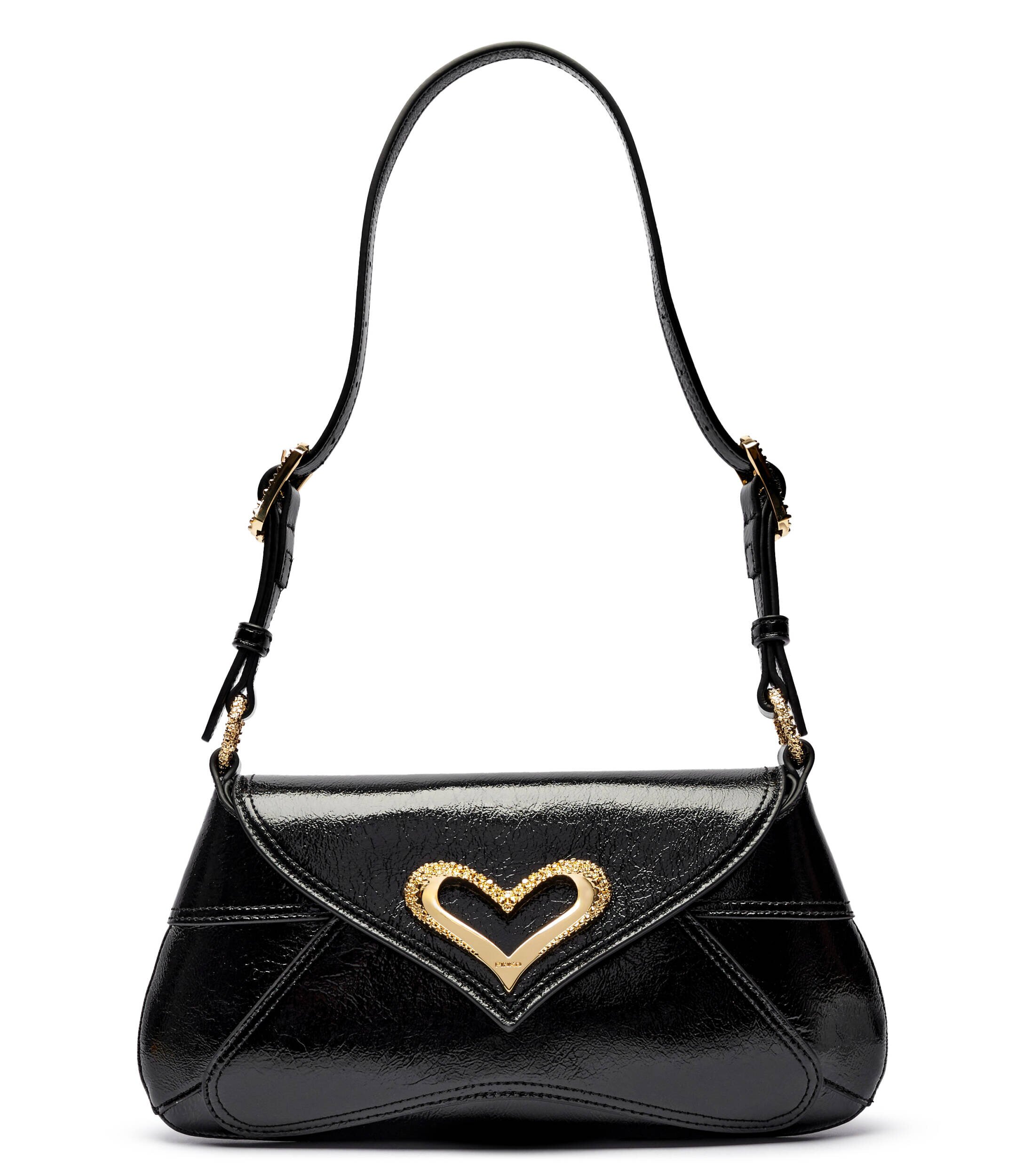 Pinko De piele geantă pe umăr 520 Shoulder Classic