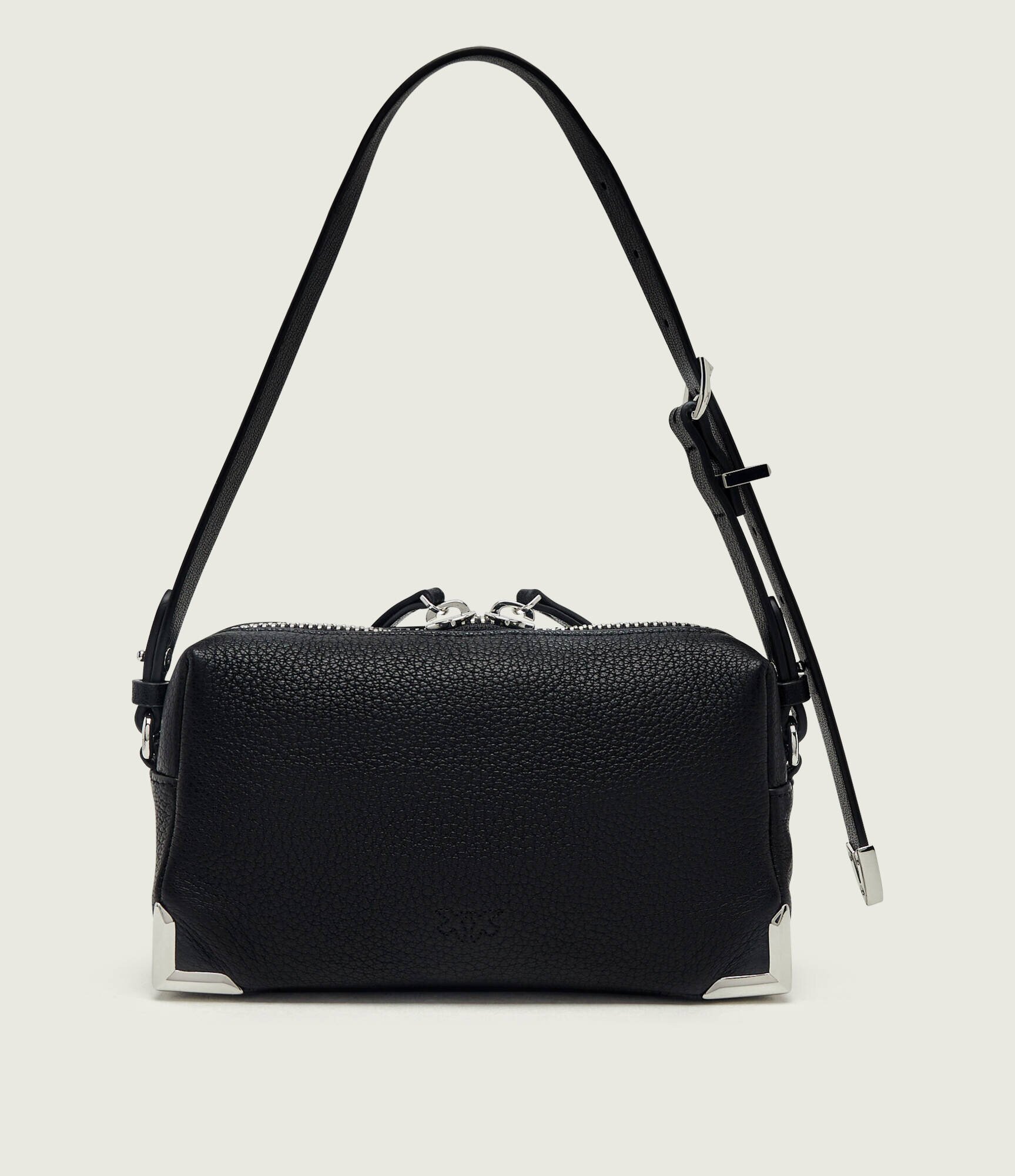 Pinko De piele geantă pe umăr Bauletto Trittico Mini