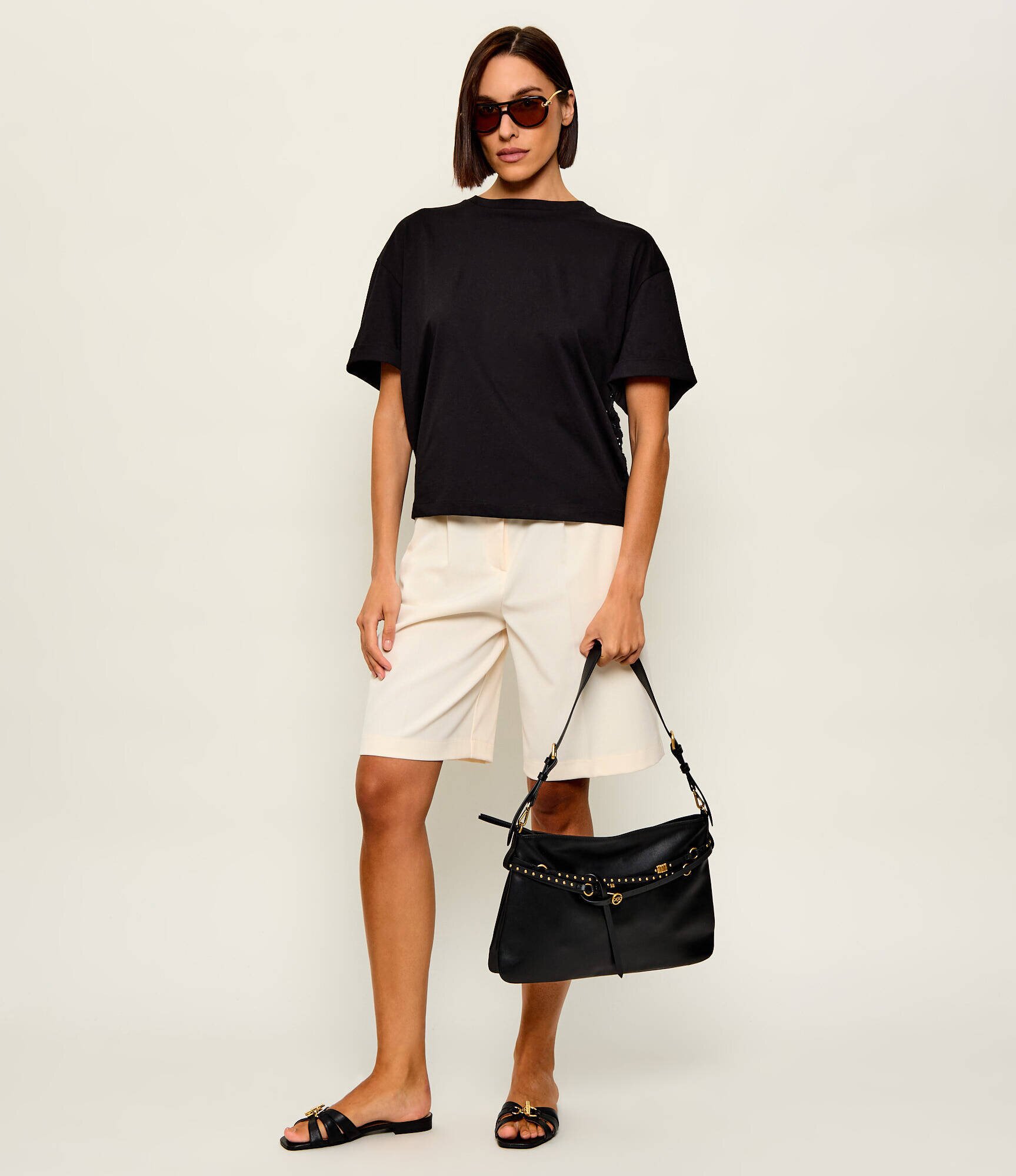 Pinko De piele geantă pe umăr BELT BAG BIG