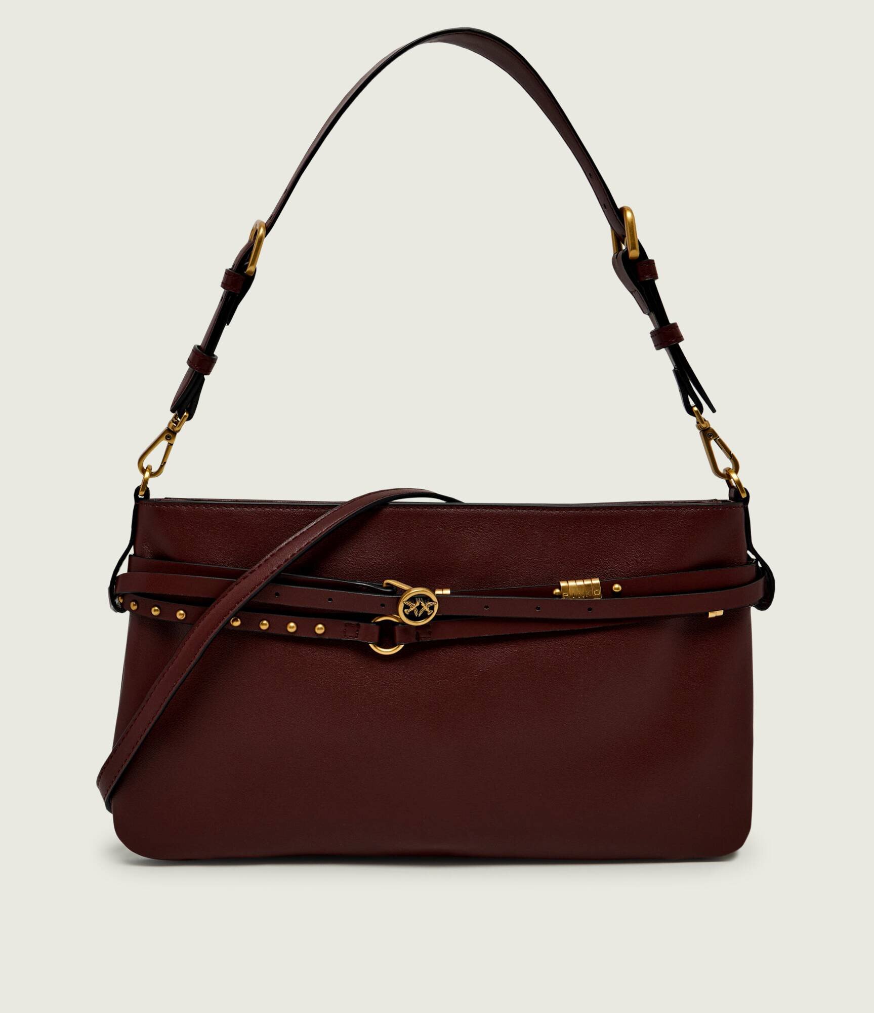 Pinko De piele geantă pe umăr Belt Bag Classic
