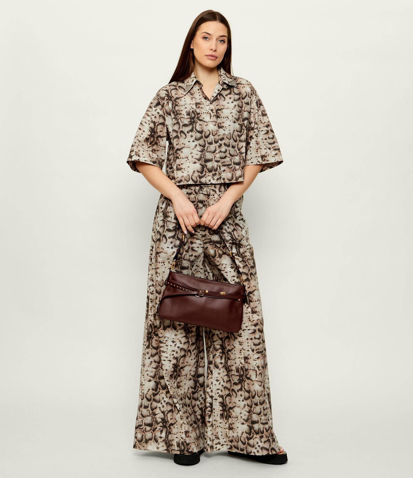 Pinko De piele geantă pe umăr Belt Bag Classic