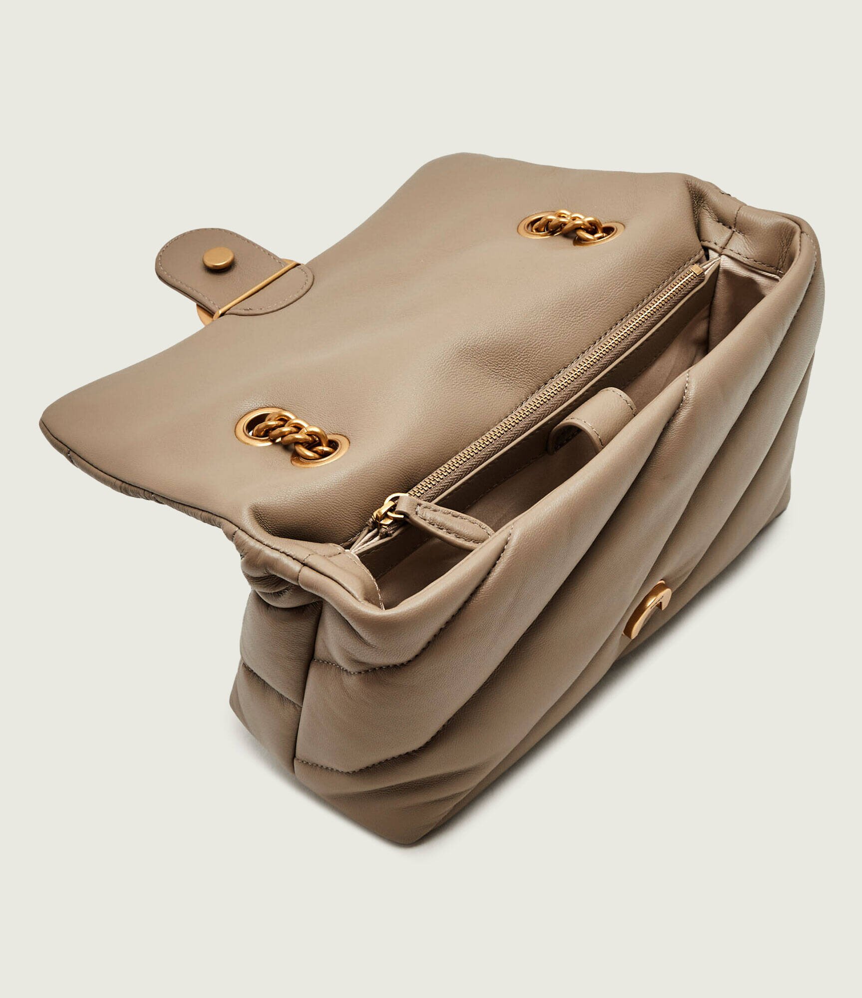 Pinko De piele geantă pe umăr Love Classic Puff