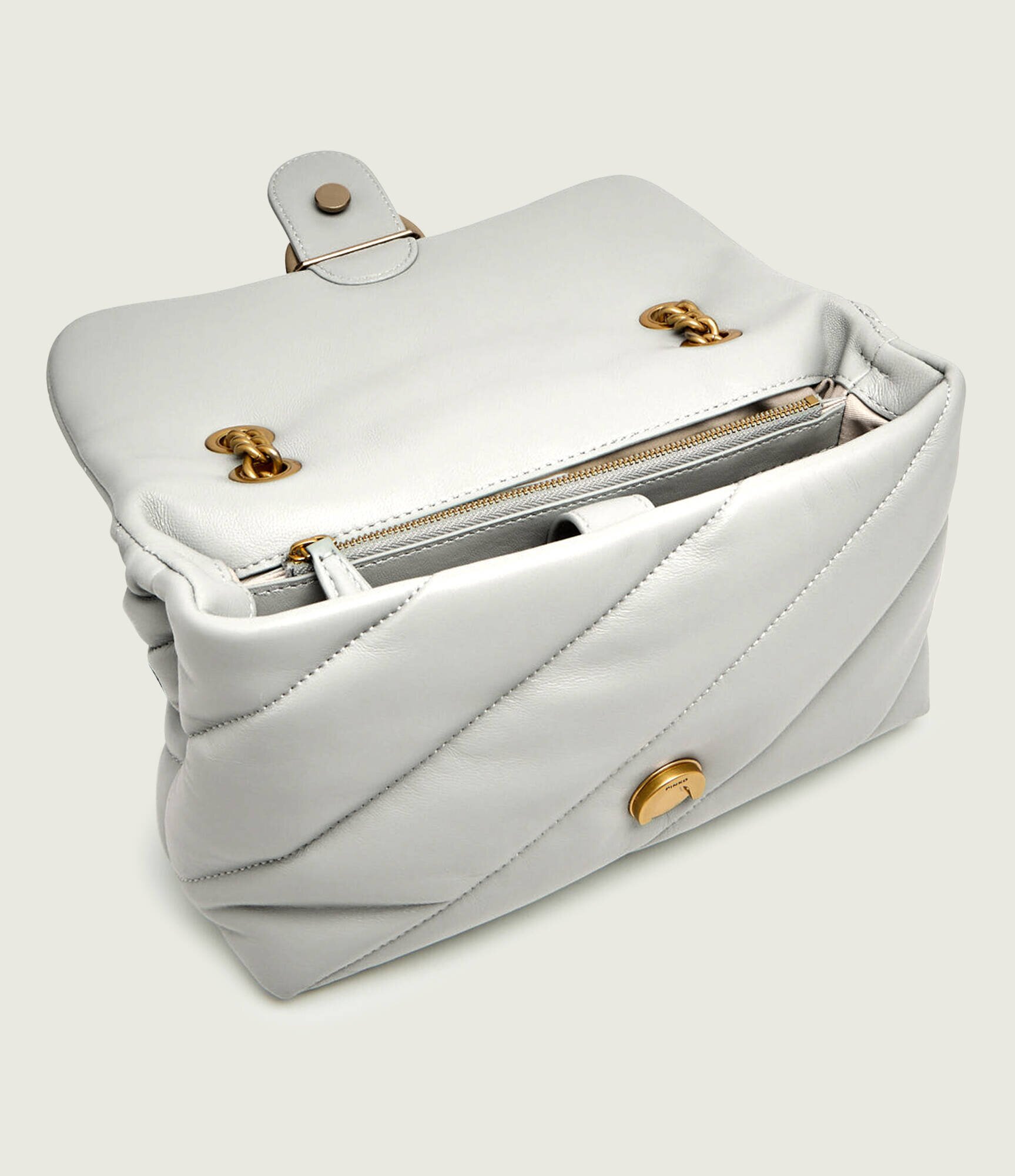 Pinko De piele geantă pe umăr LOVE CLASSIC PUFF