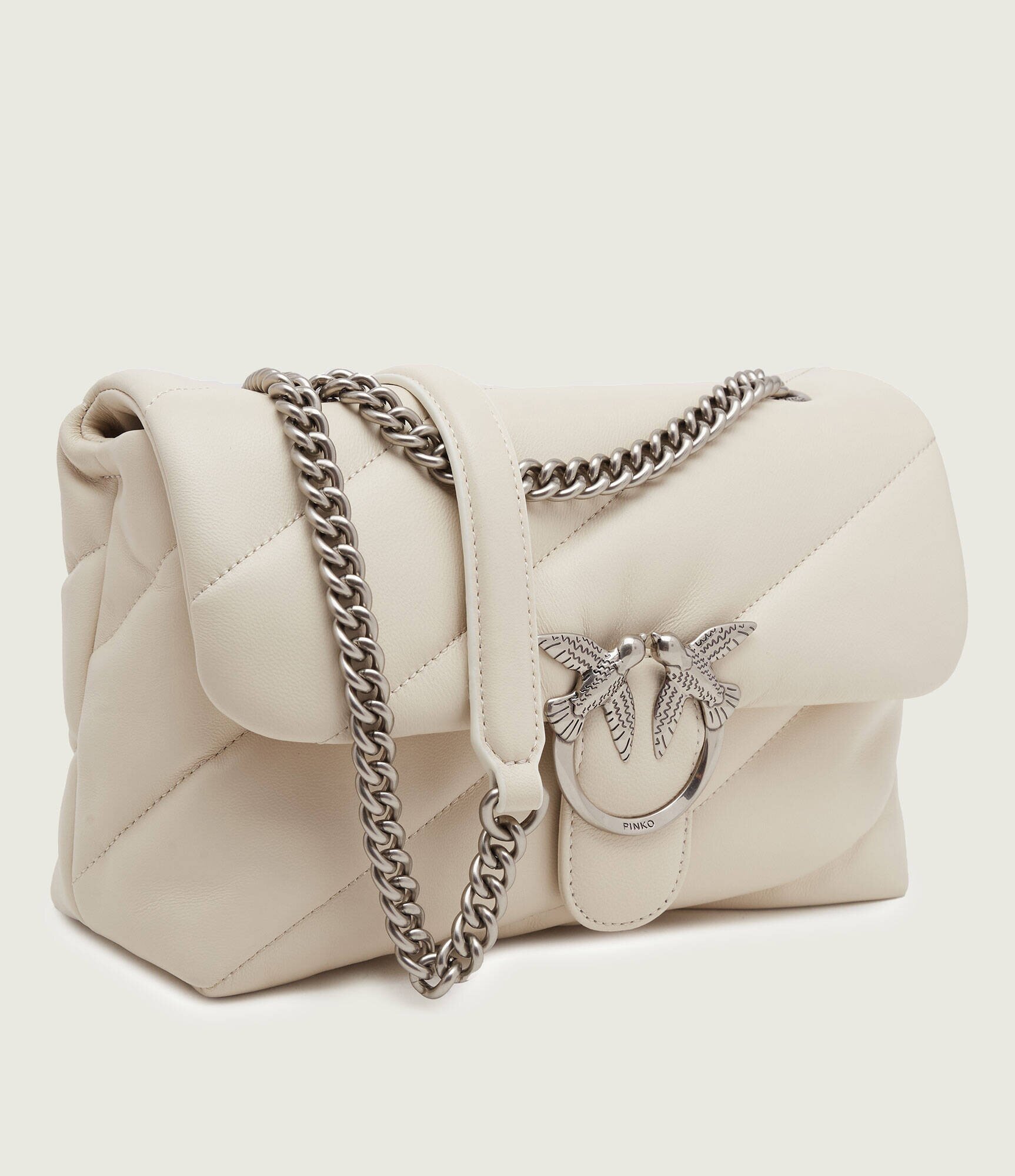 Pinko De piele geantă pe umăr LOVE CLASSIC PUFF