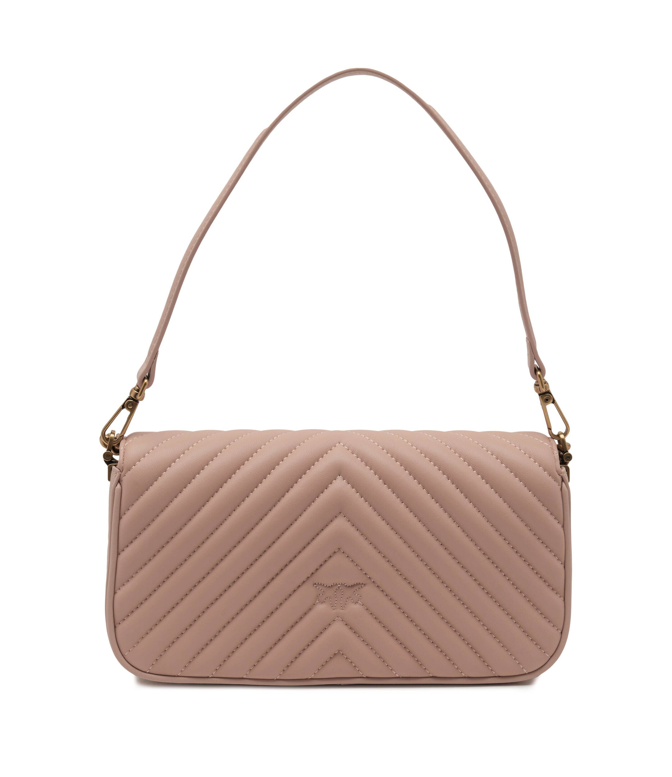 Pinko De piele geantă pe umăr Love Click Mini