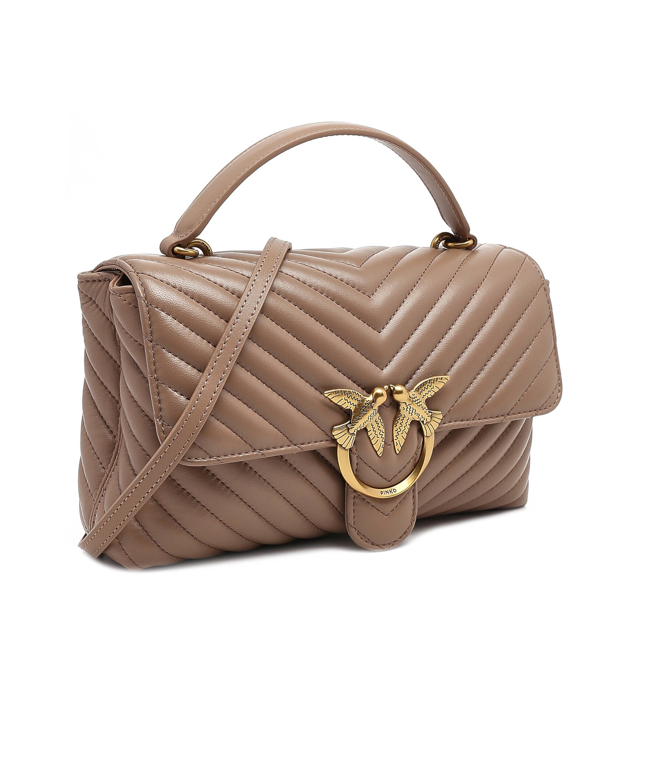 Pinko De piele geantă pe umăr LOVE LADY PUFF CLASSIC