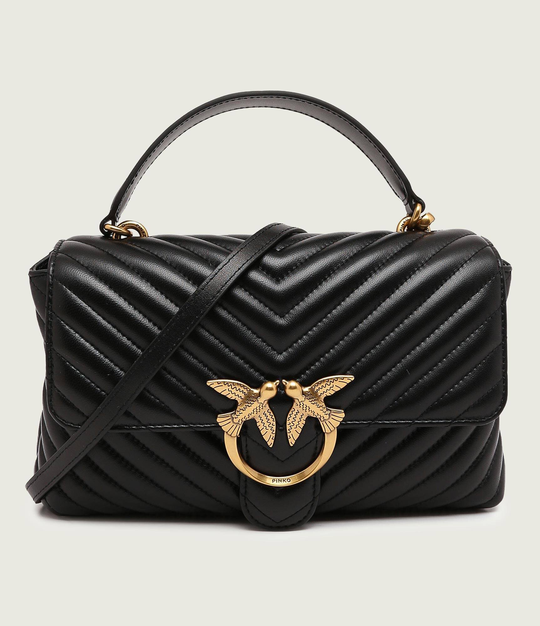 Pinko De piele geantă pe umăr LOVE LADY PUFF CLASSIC
