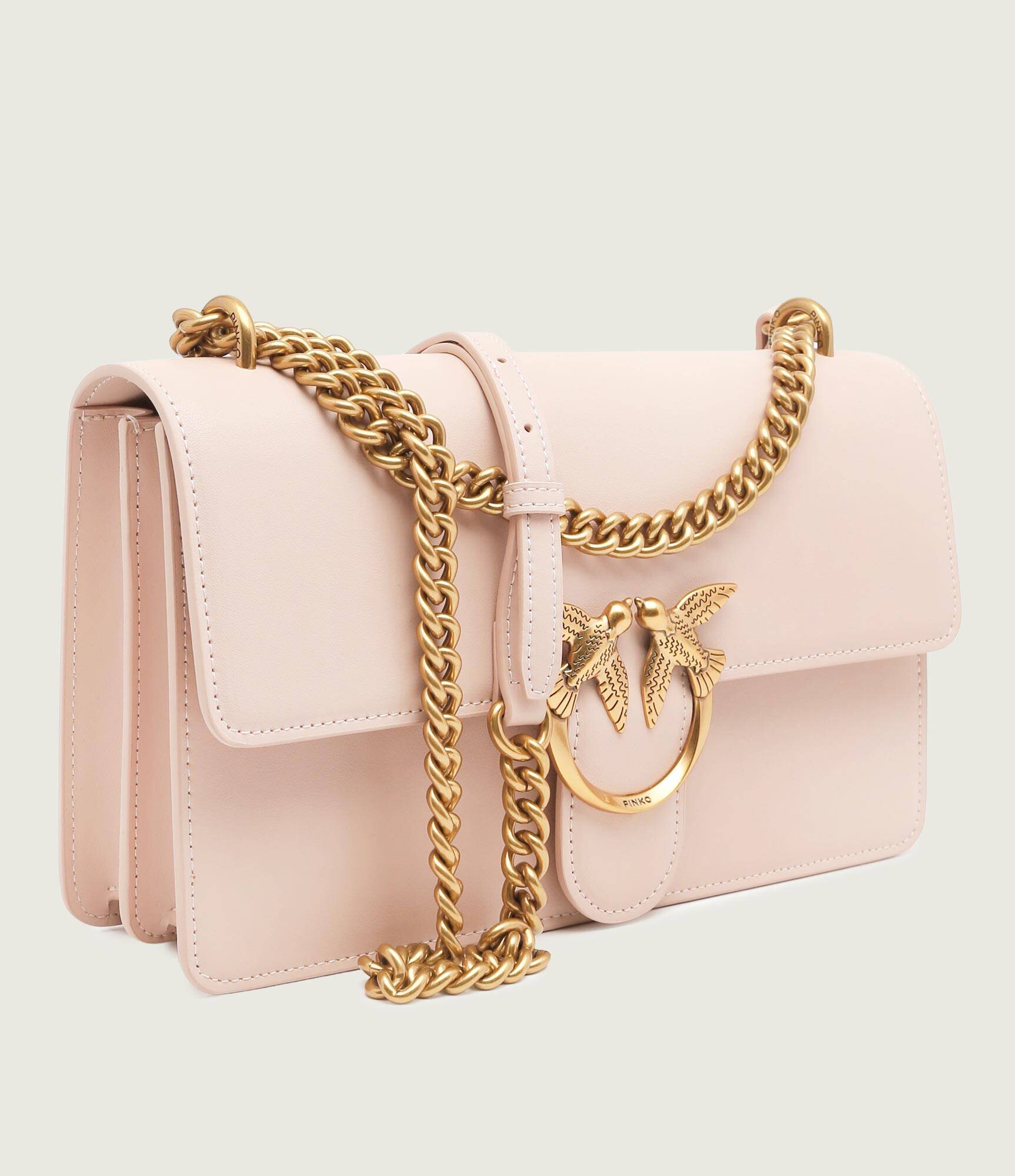 Pinko De piele geantă pe umăr LOVE ONE CLASSIC