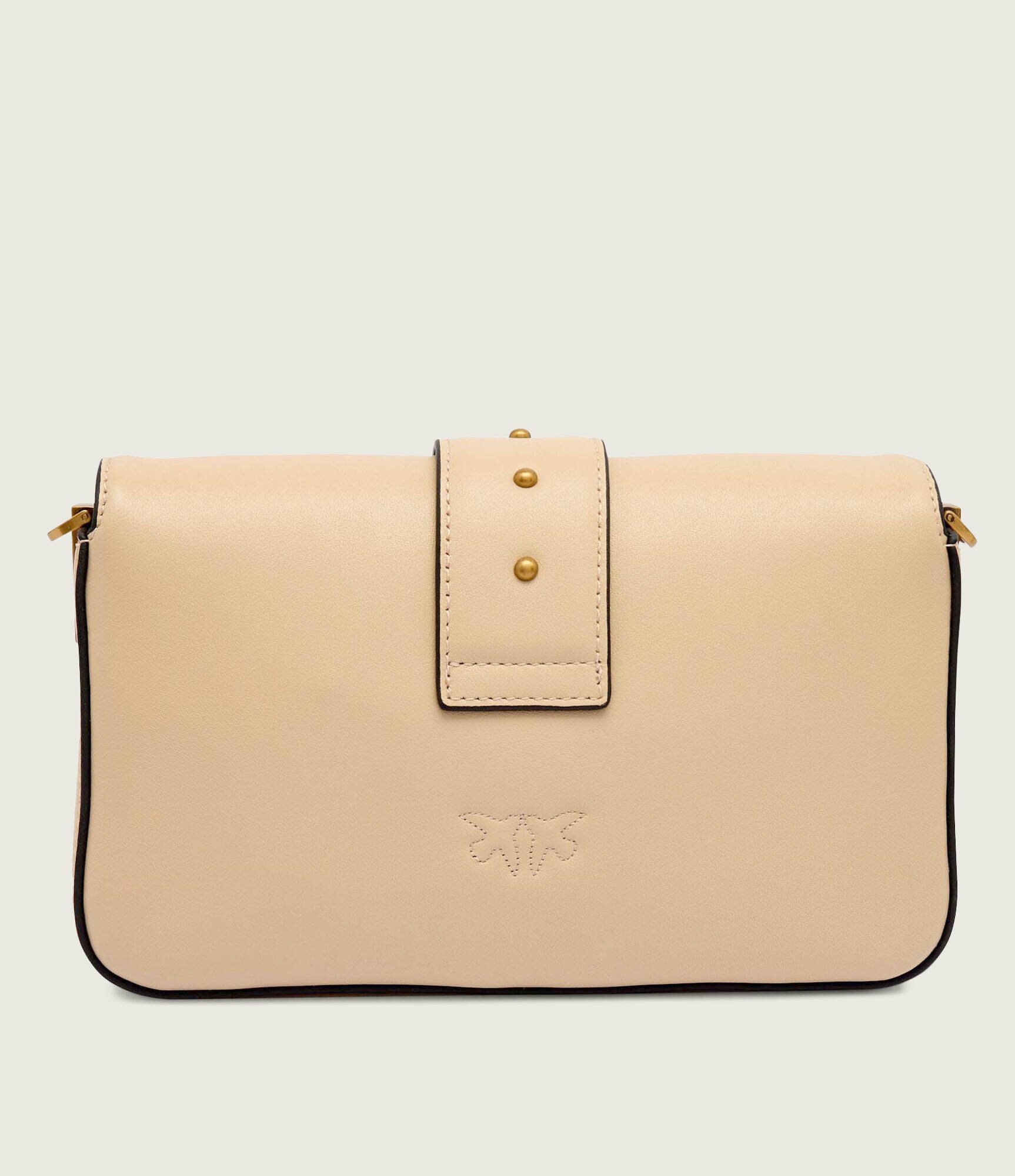 Pinko De piele geantă pe umăr Love One Mini
