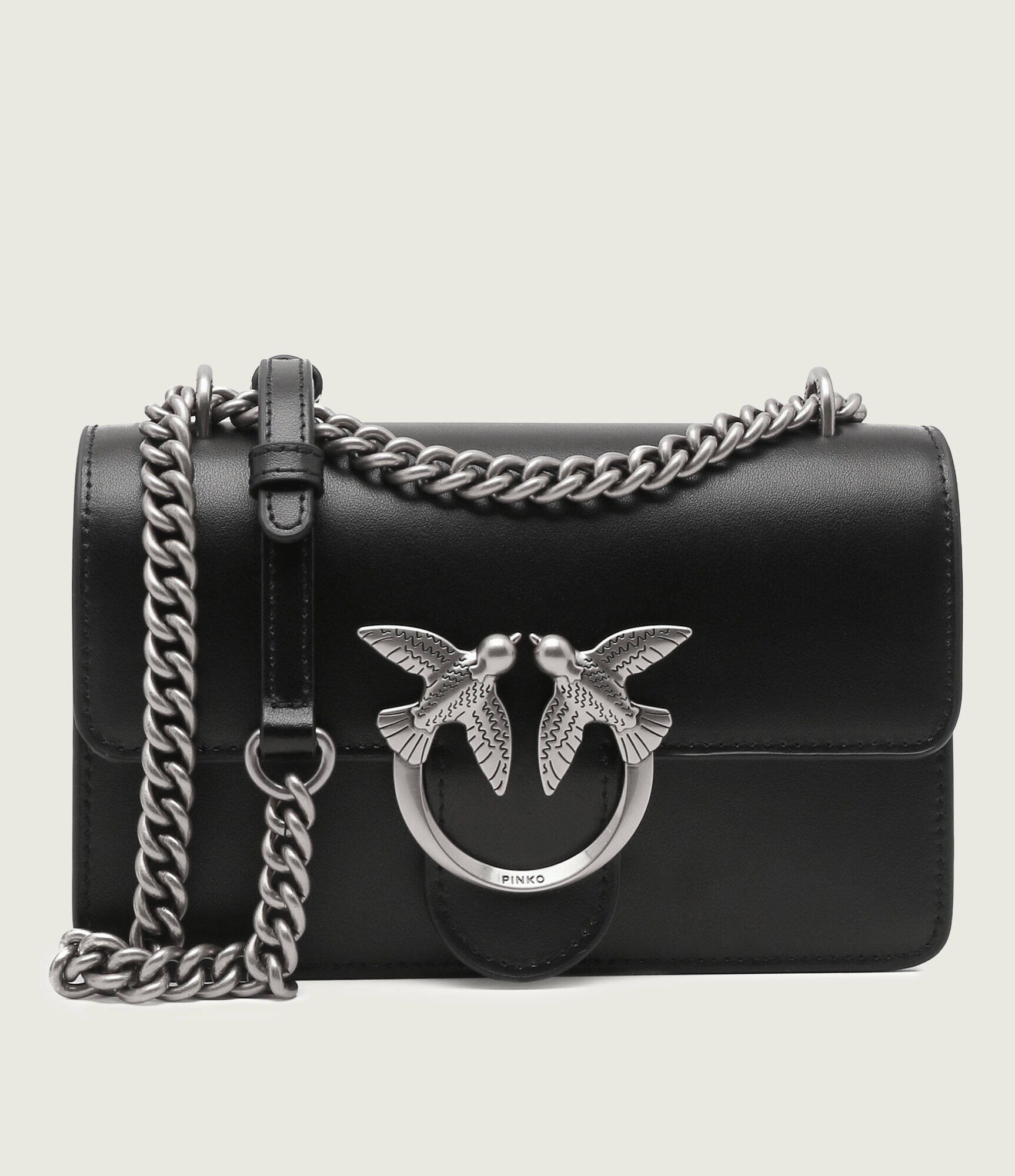 Pinko De piele geantă pe umăr LOVE ONE MINI