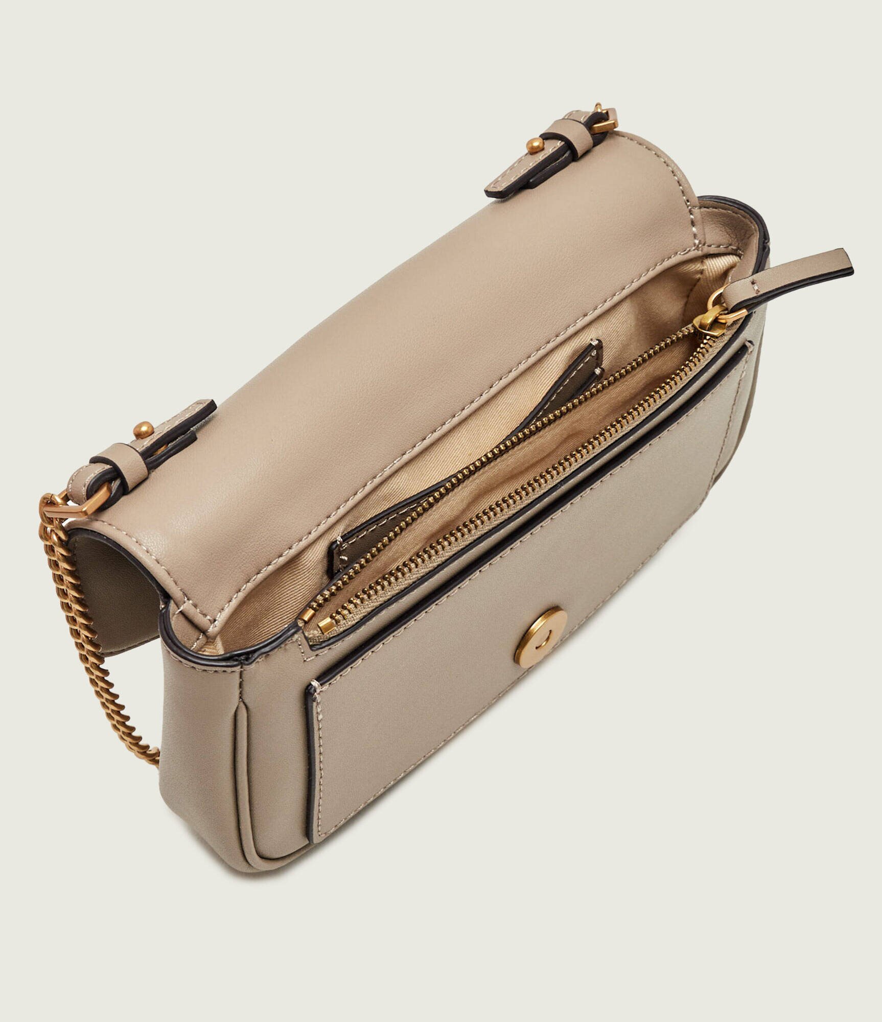 Pinko De piele geantă pe umăr Love One Pocket