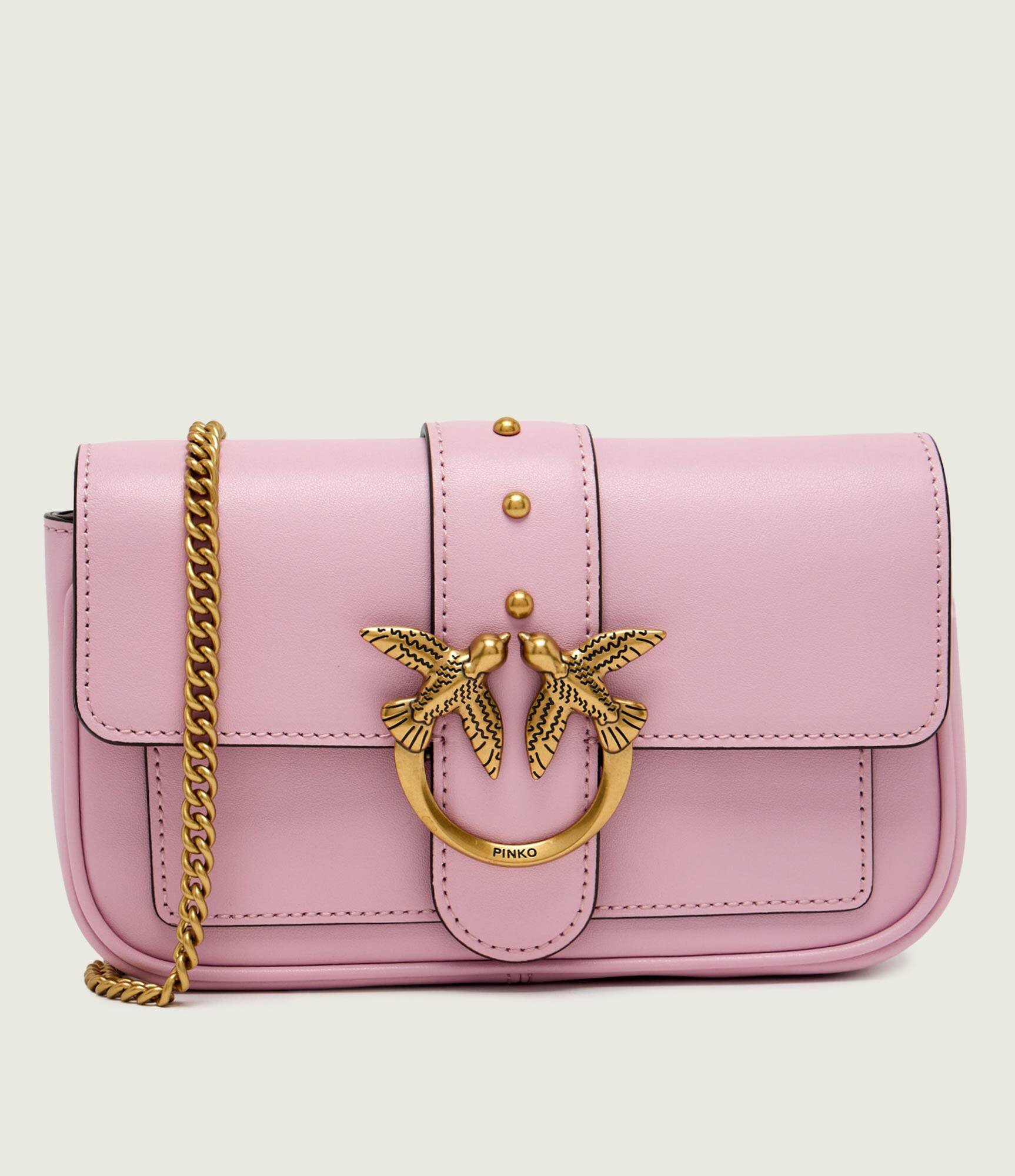 Pinko De piele geantă pe umăr LOVE ONE POCKET