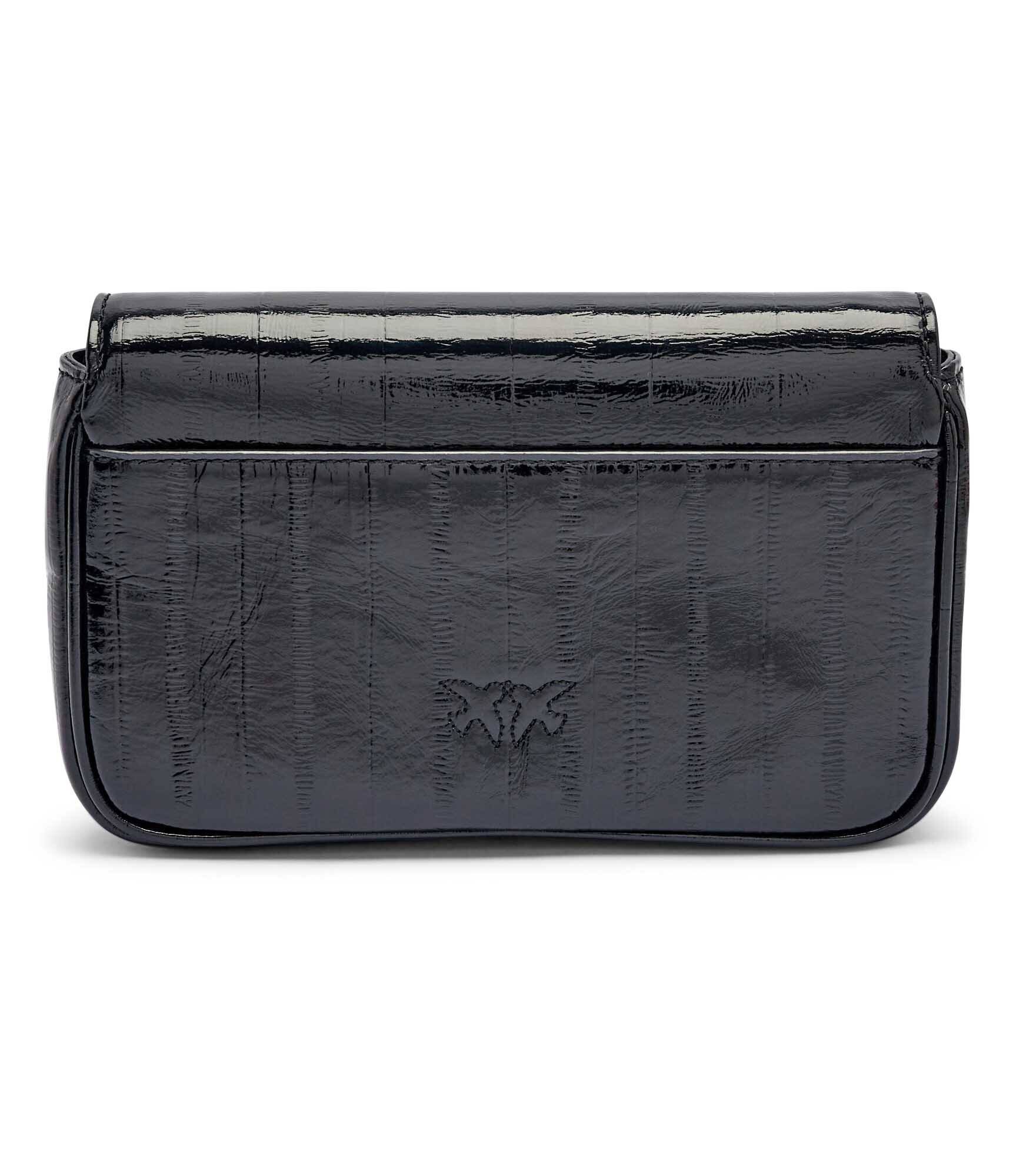 Pinko De piele geantă pe umăr Love One Pocket