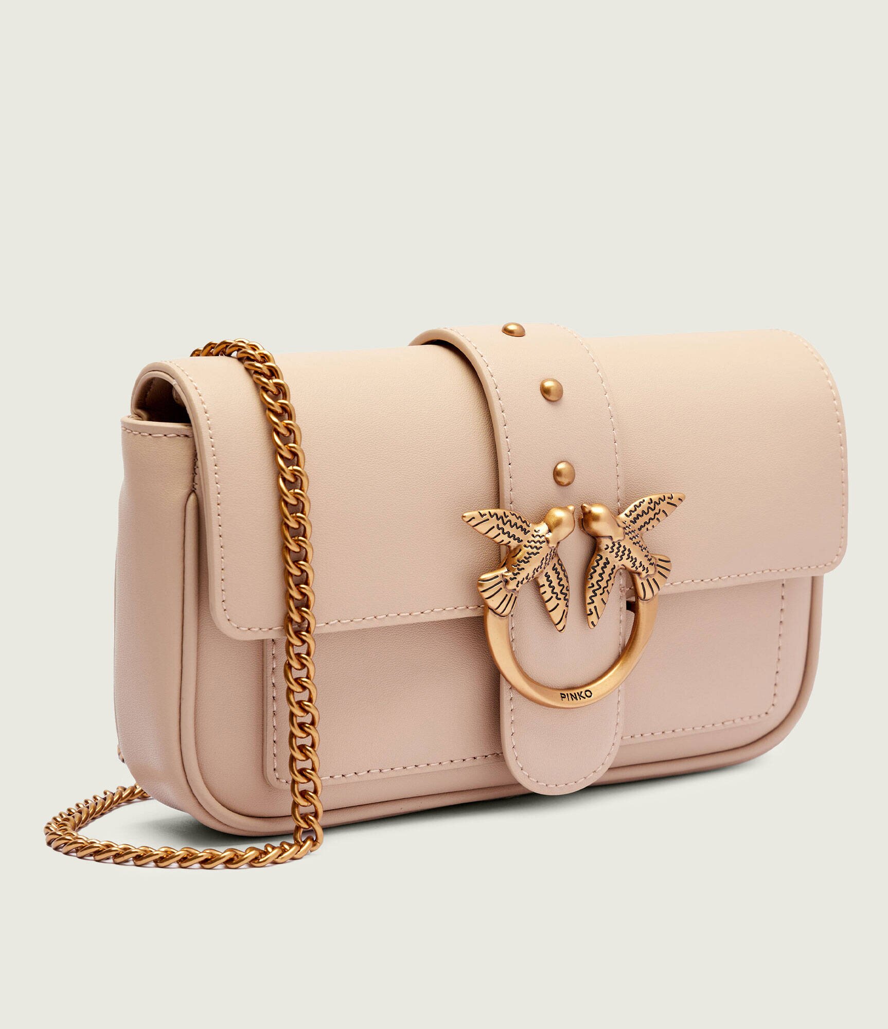 Pinko De piele geantă pe umăr LOVE ONE POCKET C