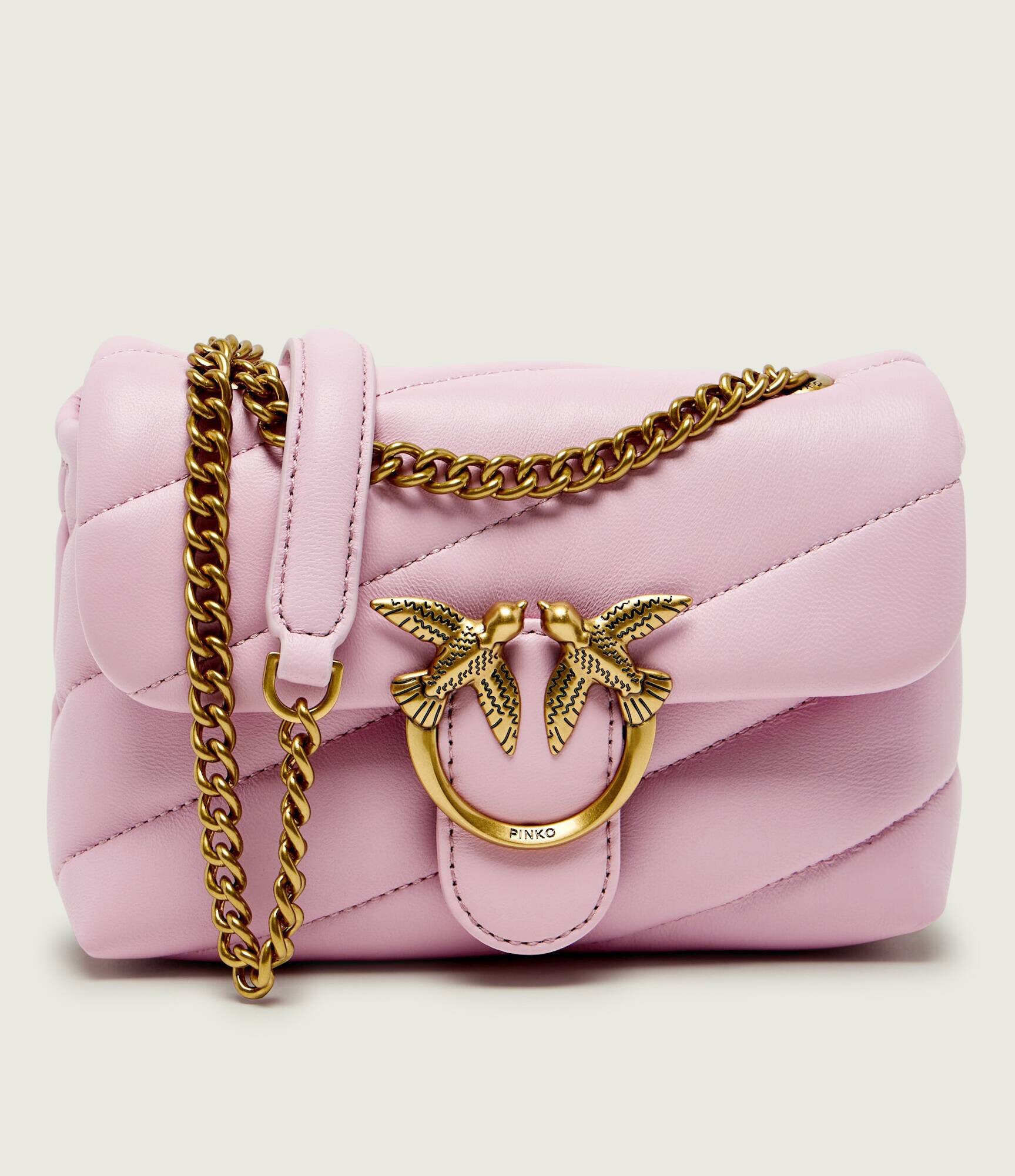 Pinko De piele geantă pe umăr Love Puff Baby