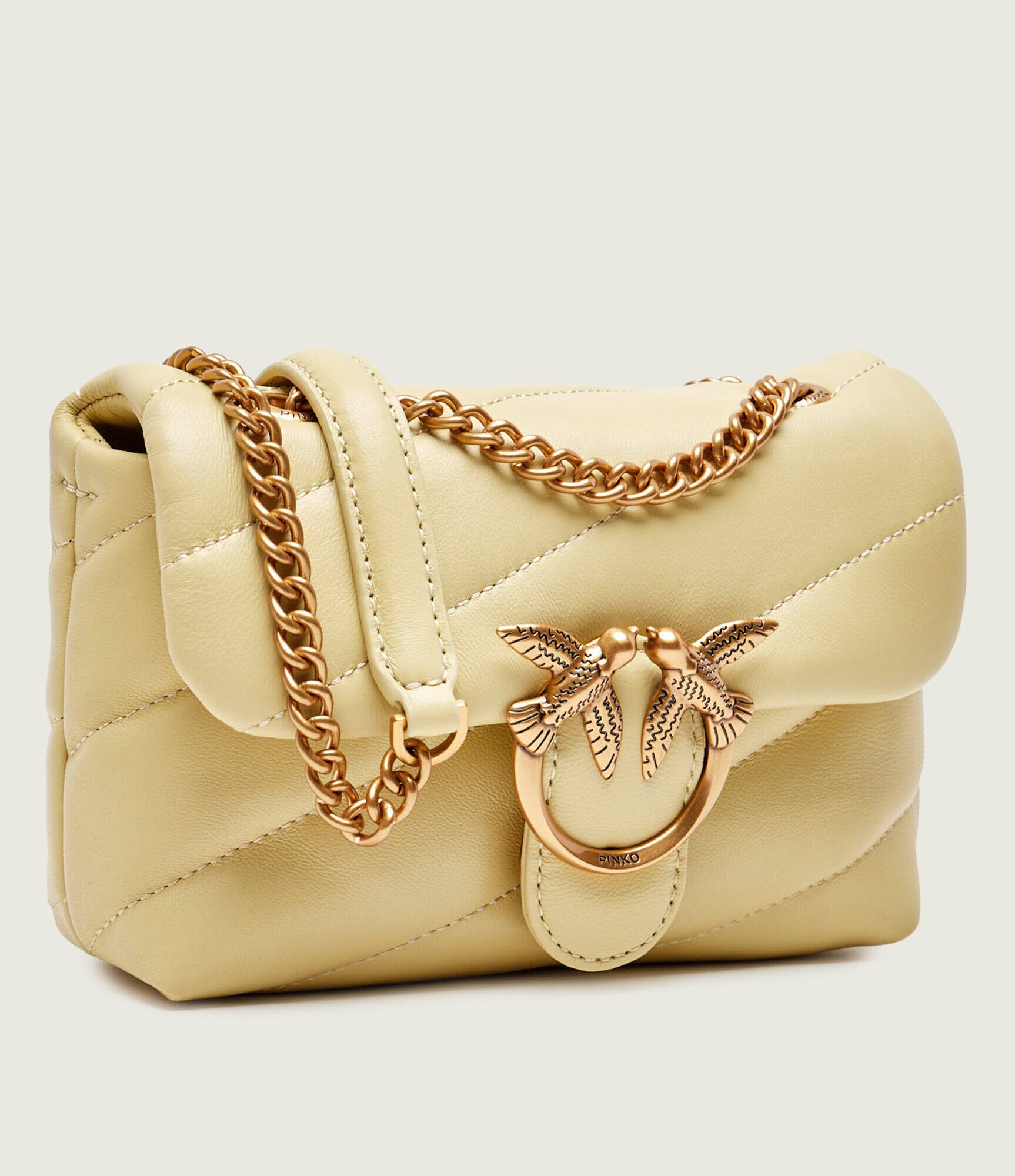 Pinko De piele geantă pe umăr Love Puff Baby