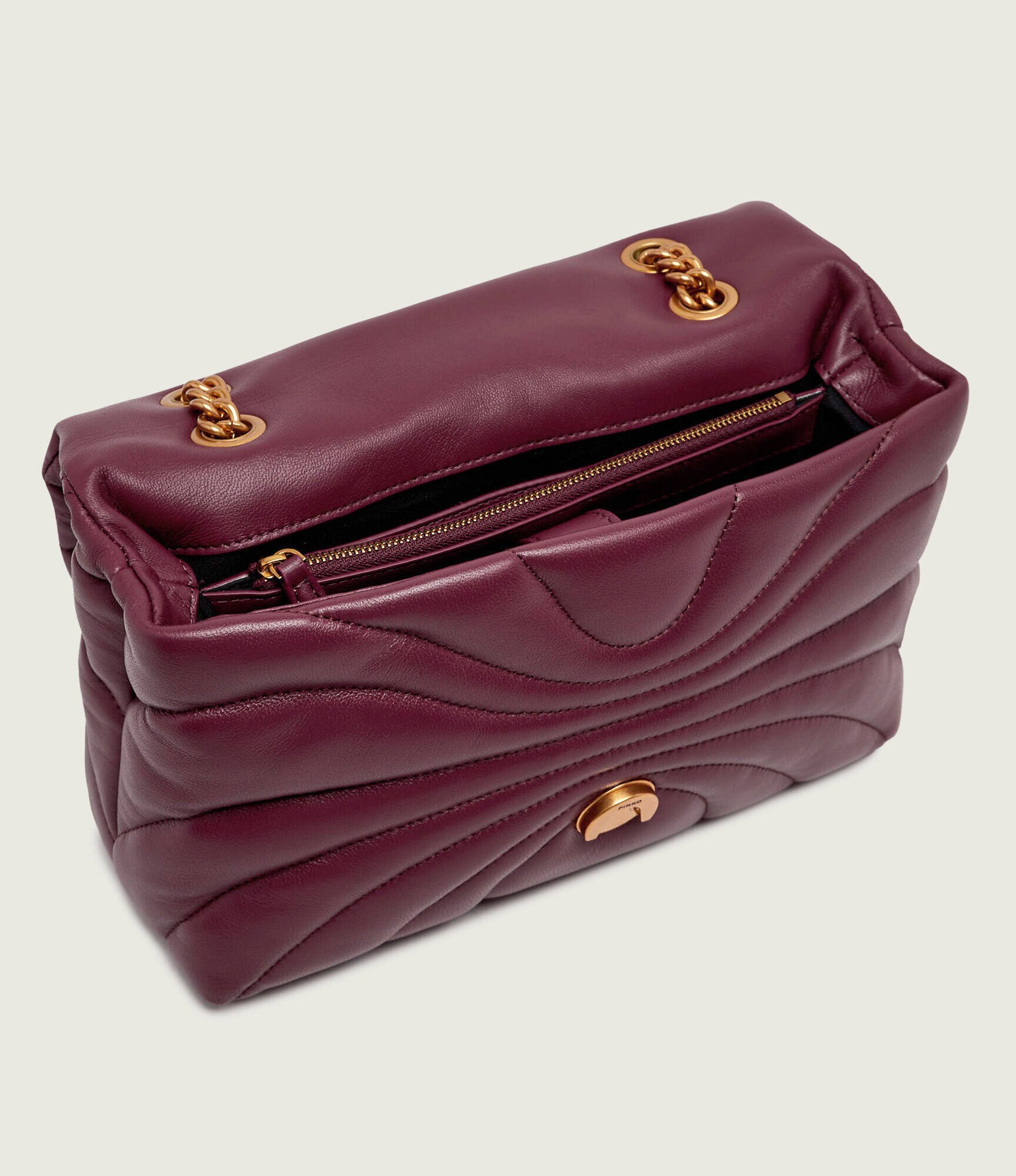 Pinko De piele geantă pe umăr Love Puff Classic Cl