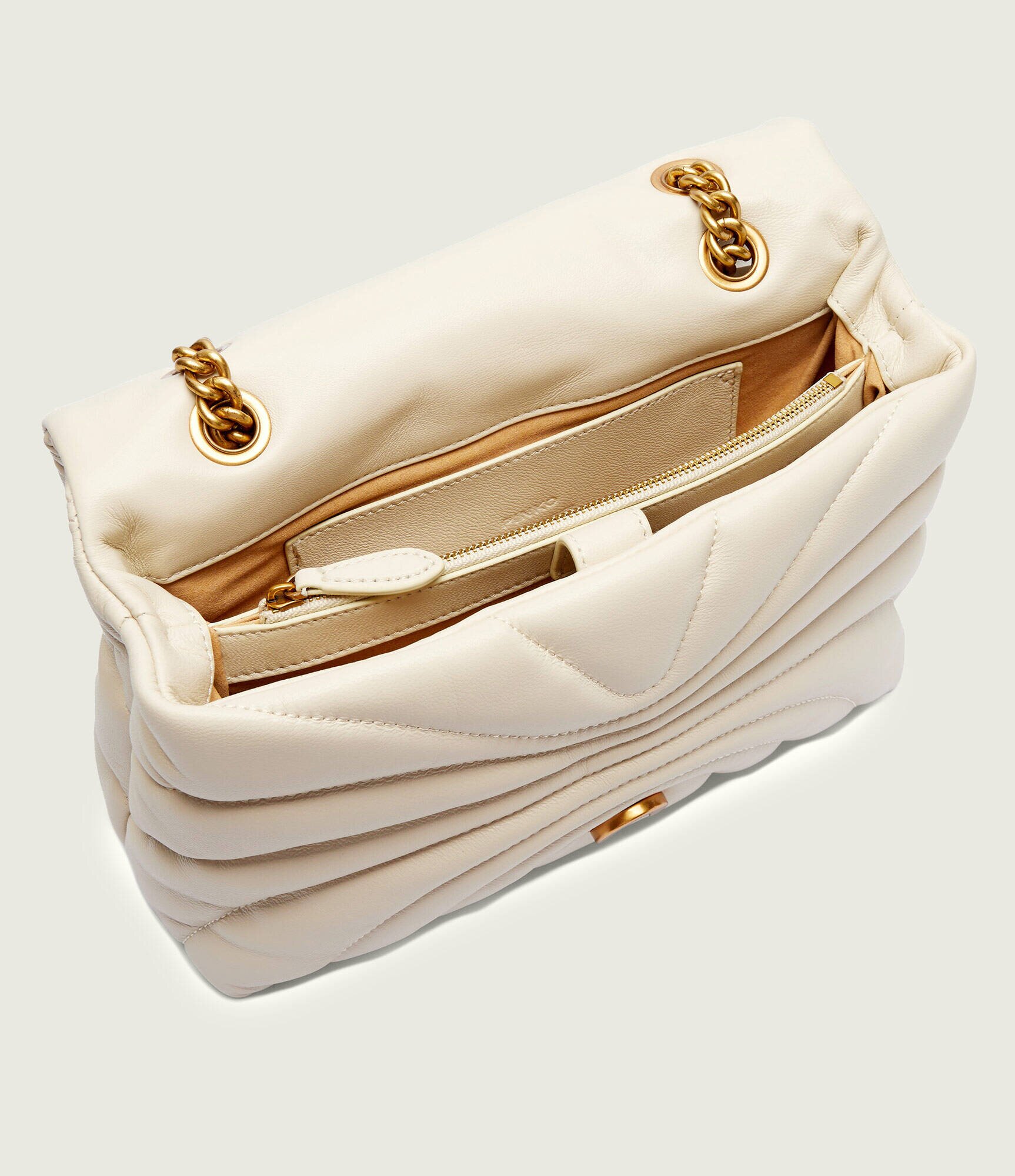 Pinko De piele geantă pe umăr LOVE PUFF CLASSIC CL