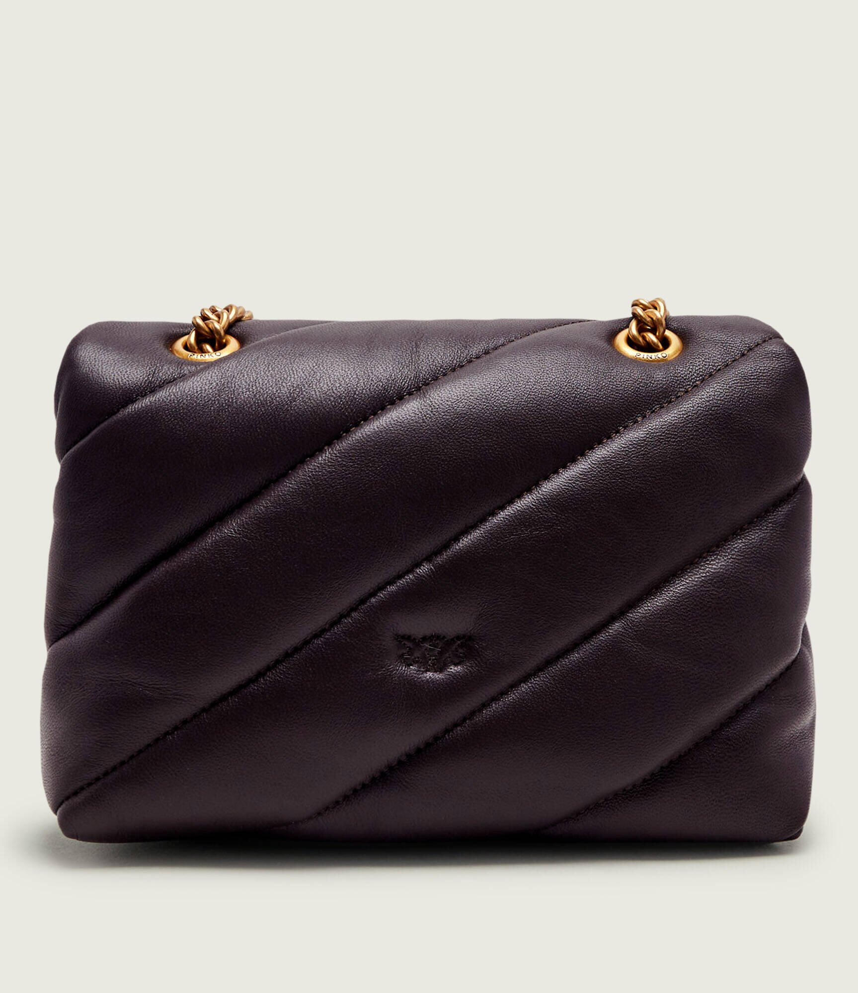 Pinko De piele geantă pe umăr Love Puff Mini