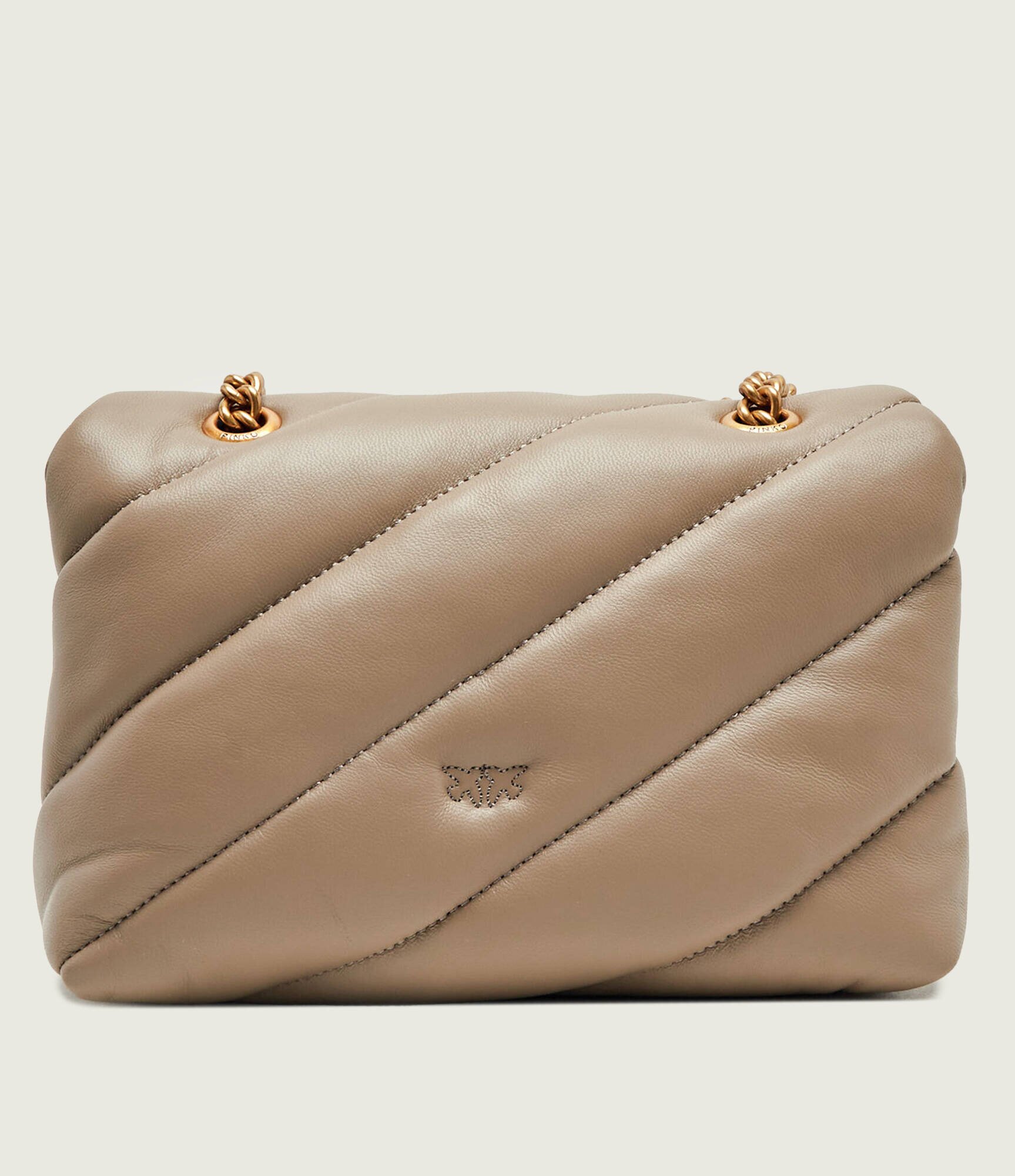 Pinko De piele geantă pe umăr Love Puff Mini