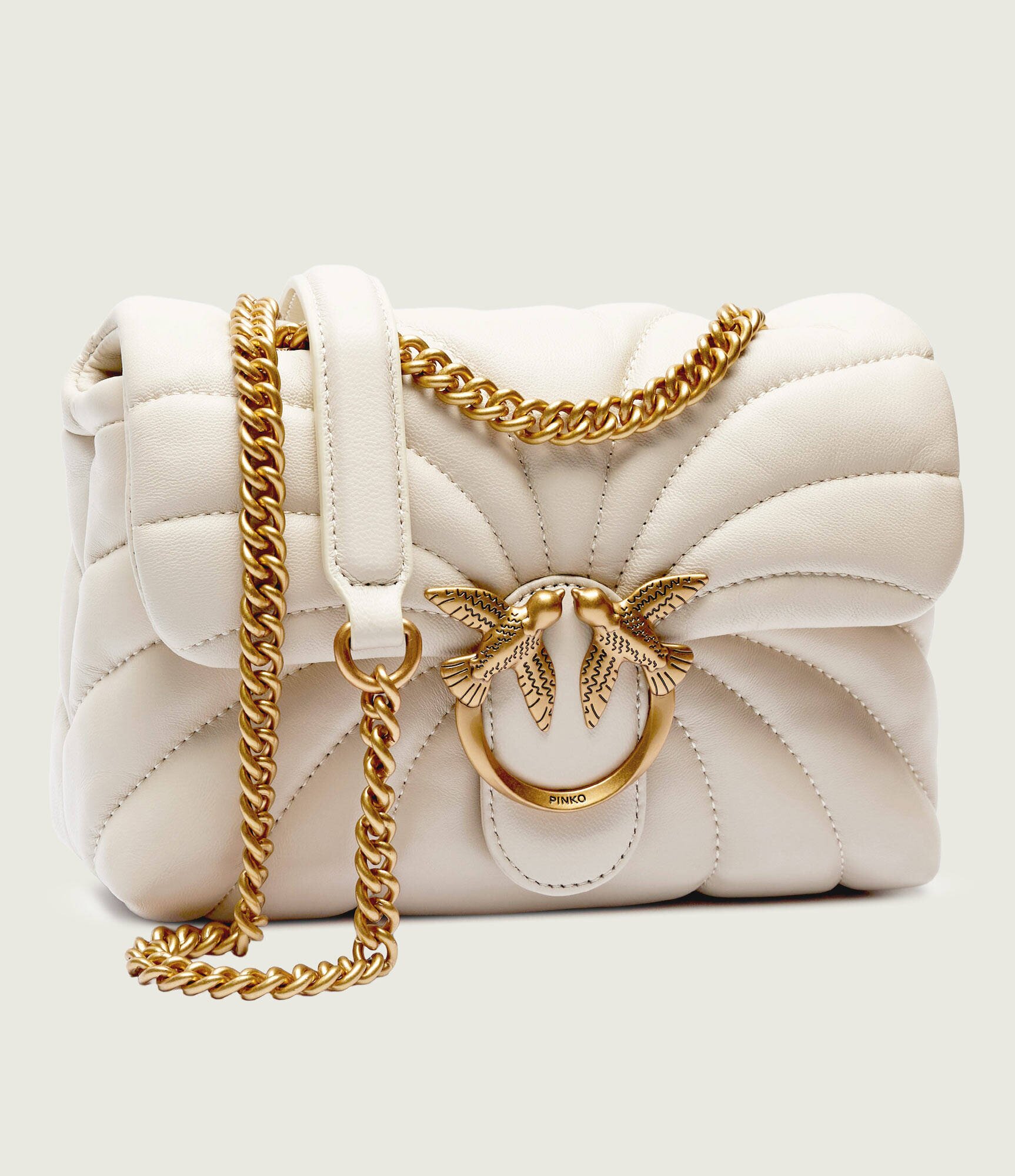 Pinko De piele geantă pe umăr LOVE PUFF MINI