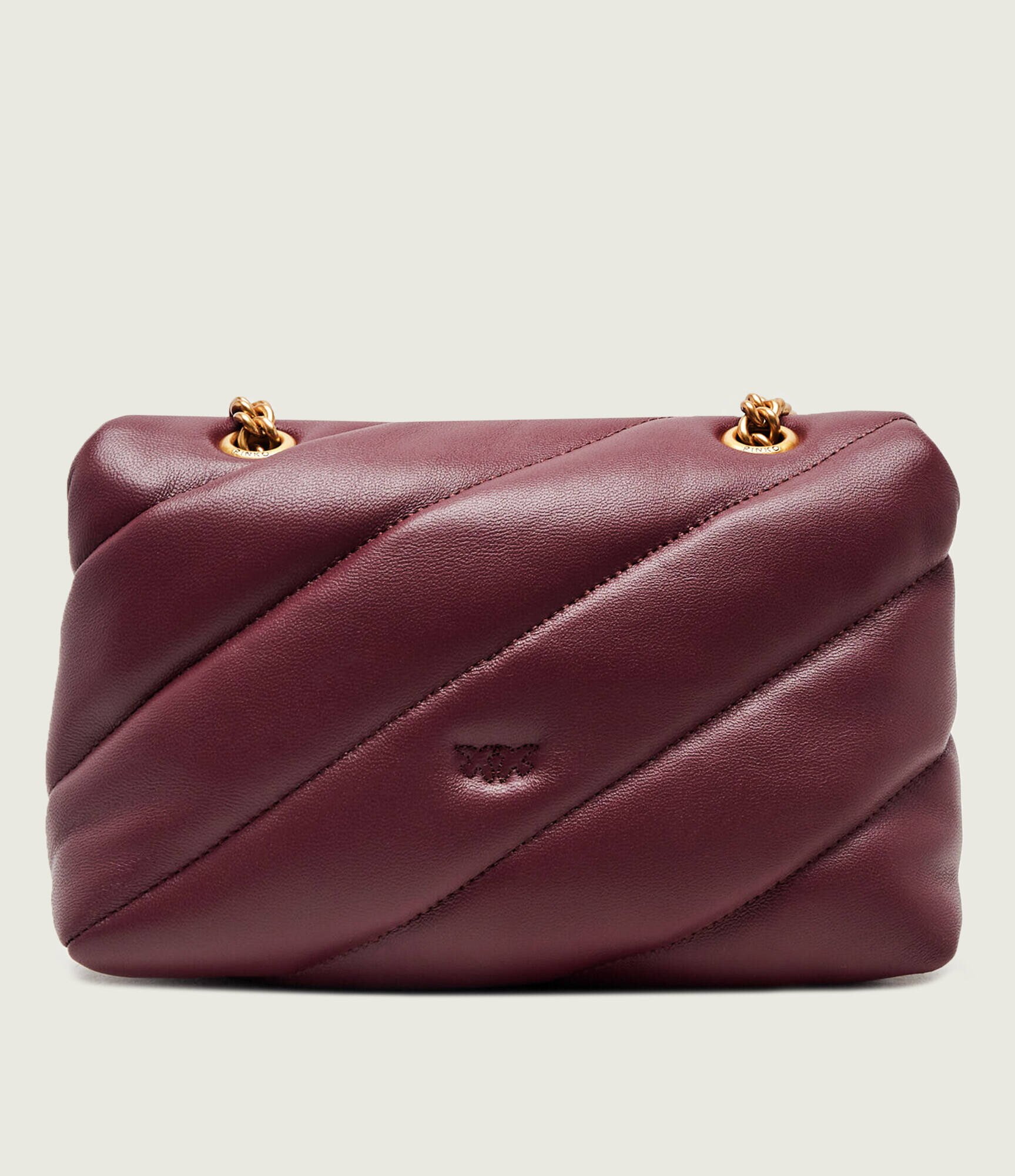 Pinko De piele geantă pe umăr Love Puff Mini