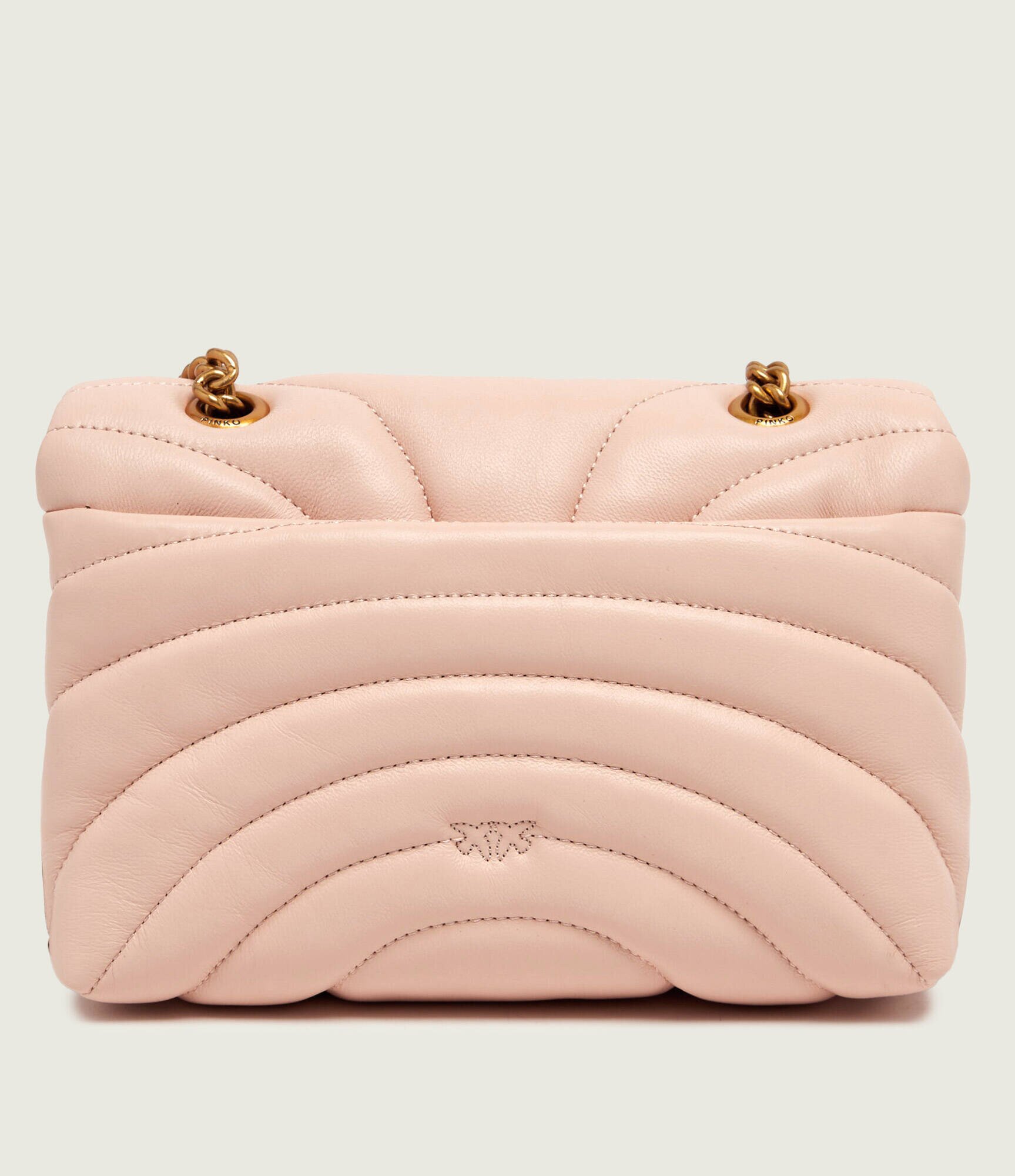 Pinko De piele geantă pe umăr Love Puff Mini