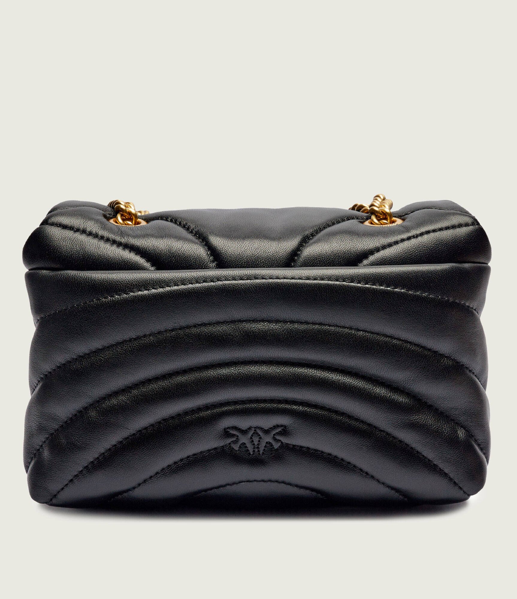 Pinko De piele geantă pe umăr Love Puff Mini
