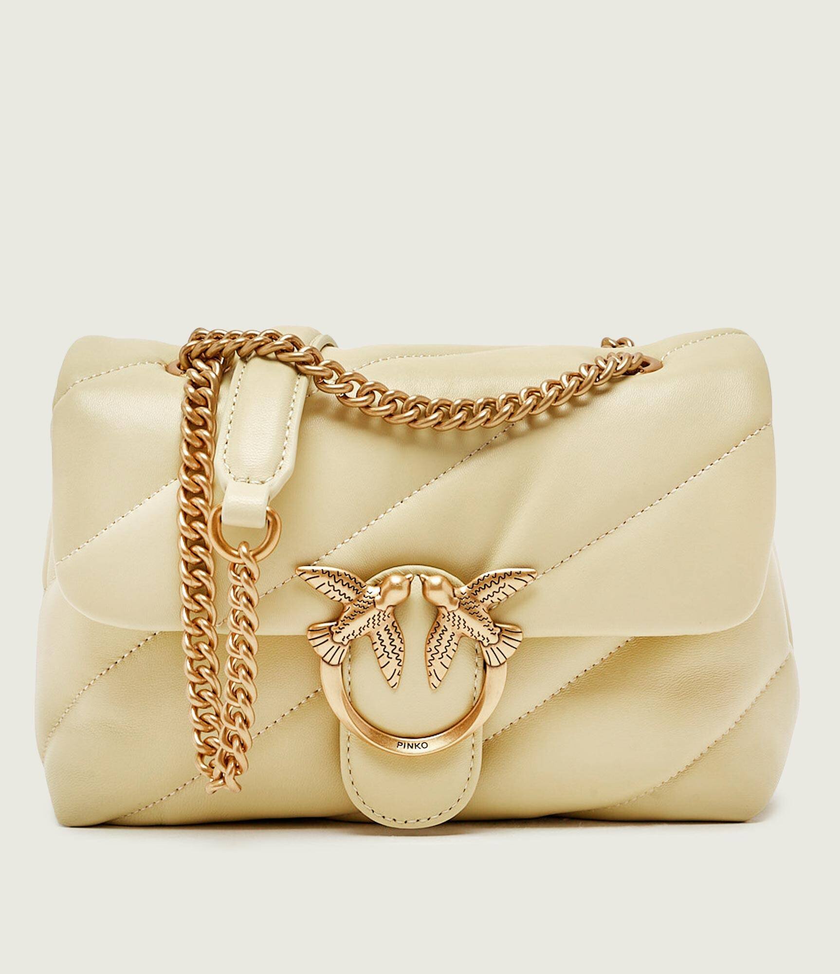 Pinko De piele geantă pe umăr LOVE PUFF MINI