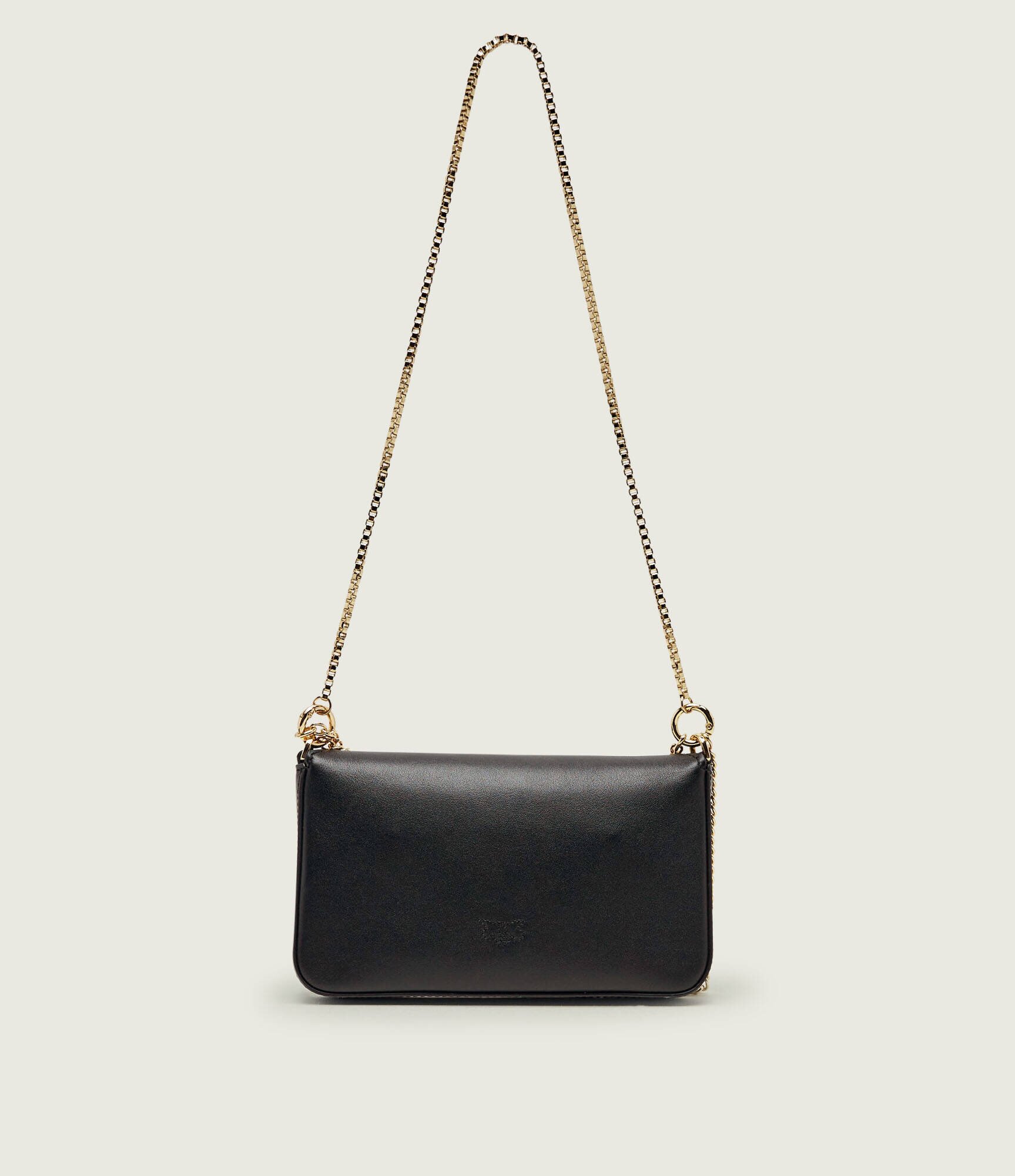 Pinko De piele geantă pe umăr Phone Pocket Chain