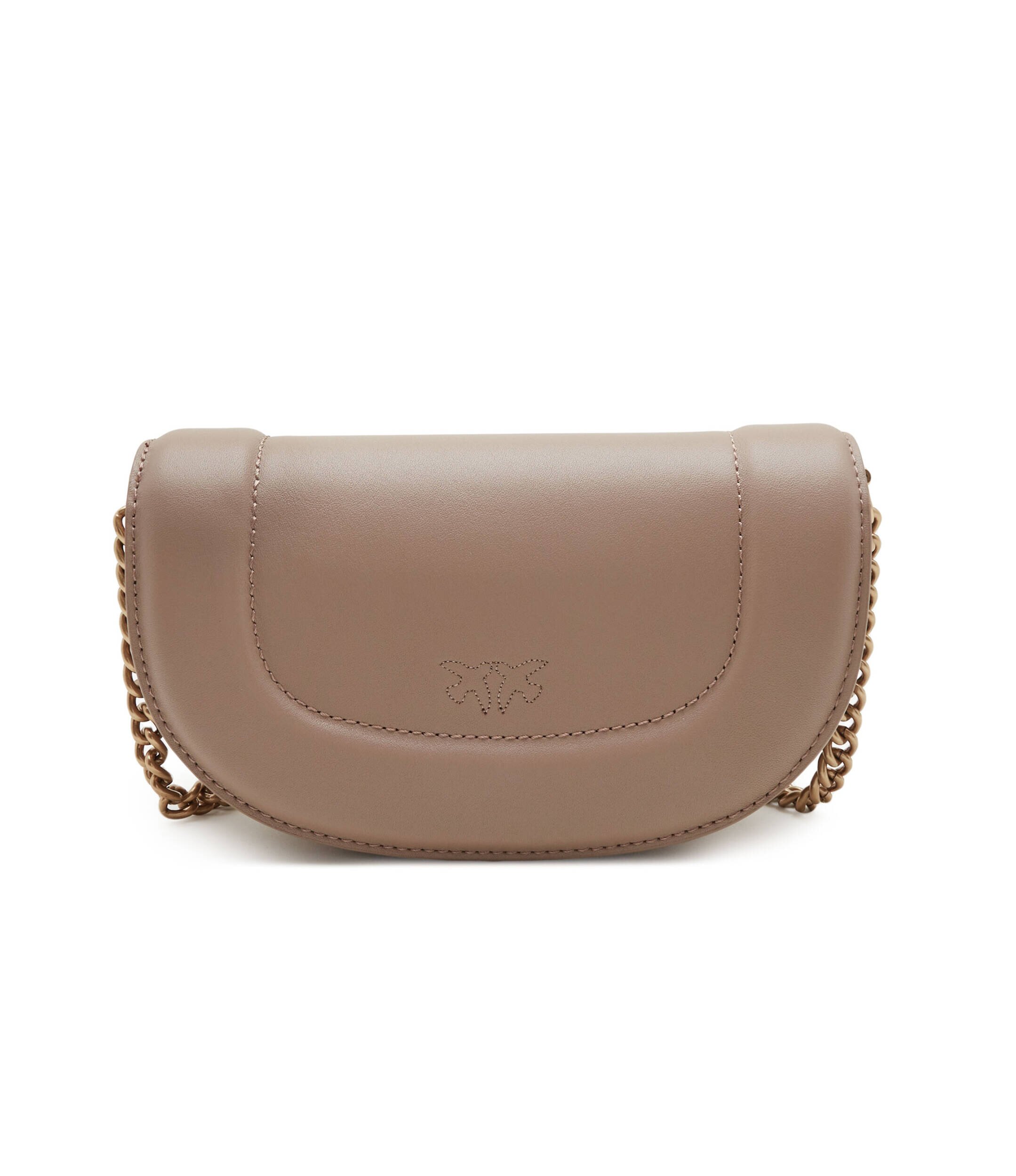 Pinko De piele geantă pe umăr Round Click Baby
