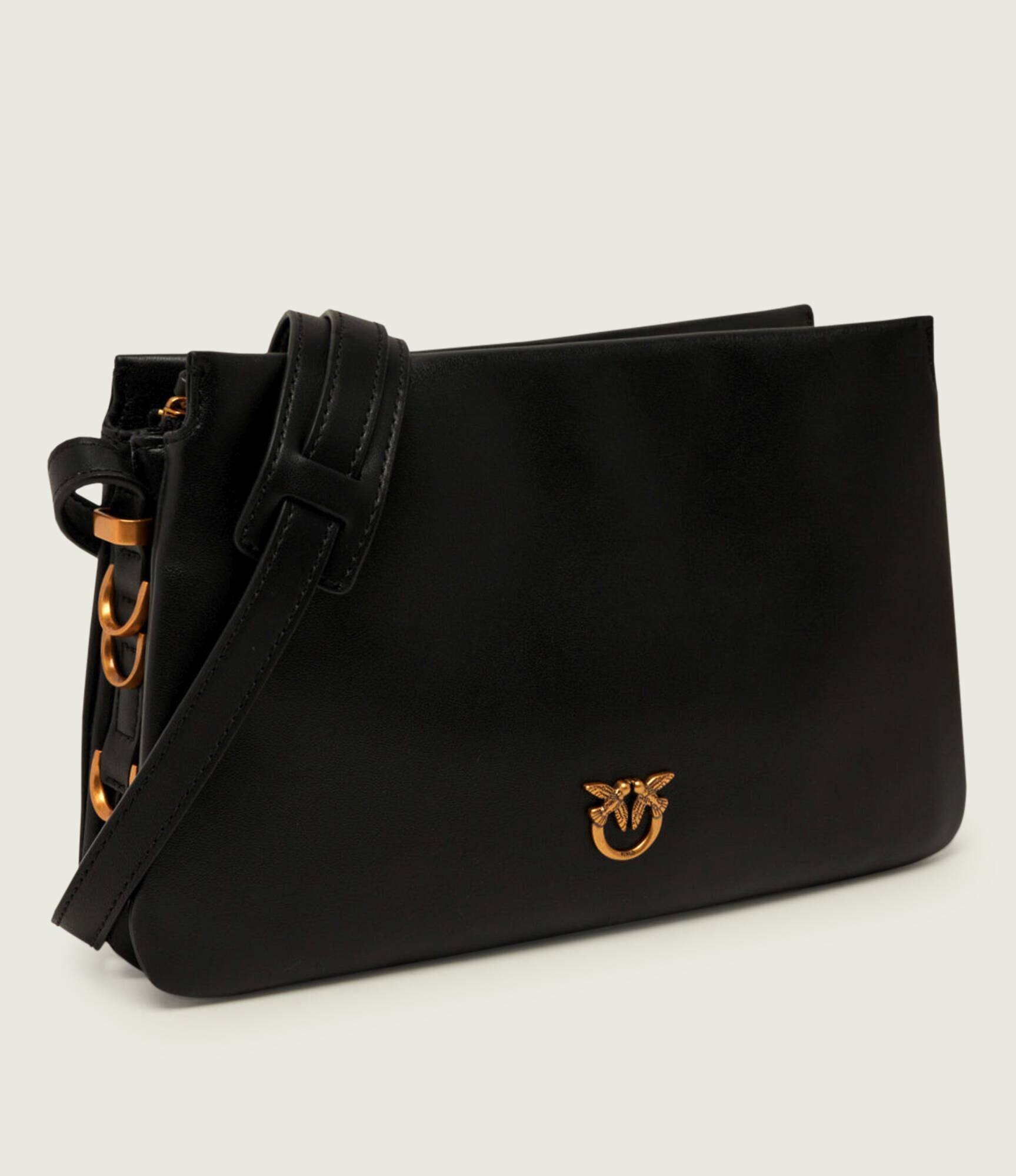 Pinko De piele geantă pe umăr Triplet Mini