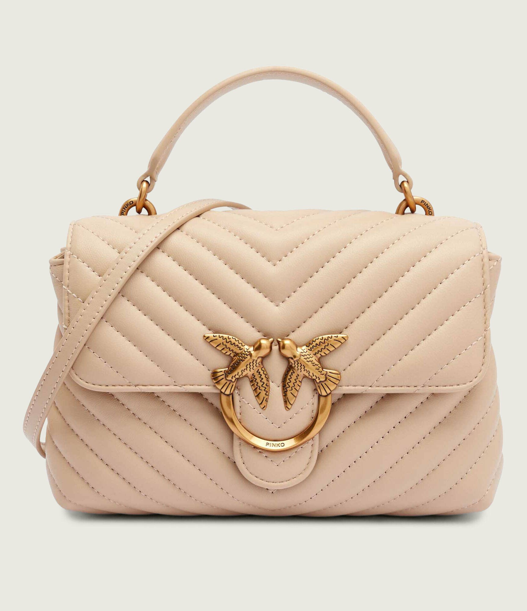 Pinko De piele geantă poștaș LOVE LADY PUFF MINI CL SHEEP N
