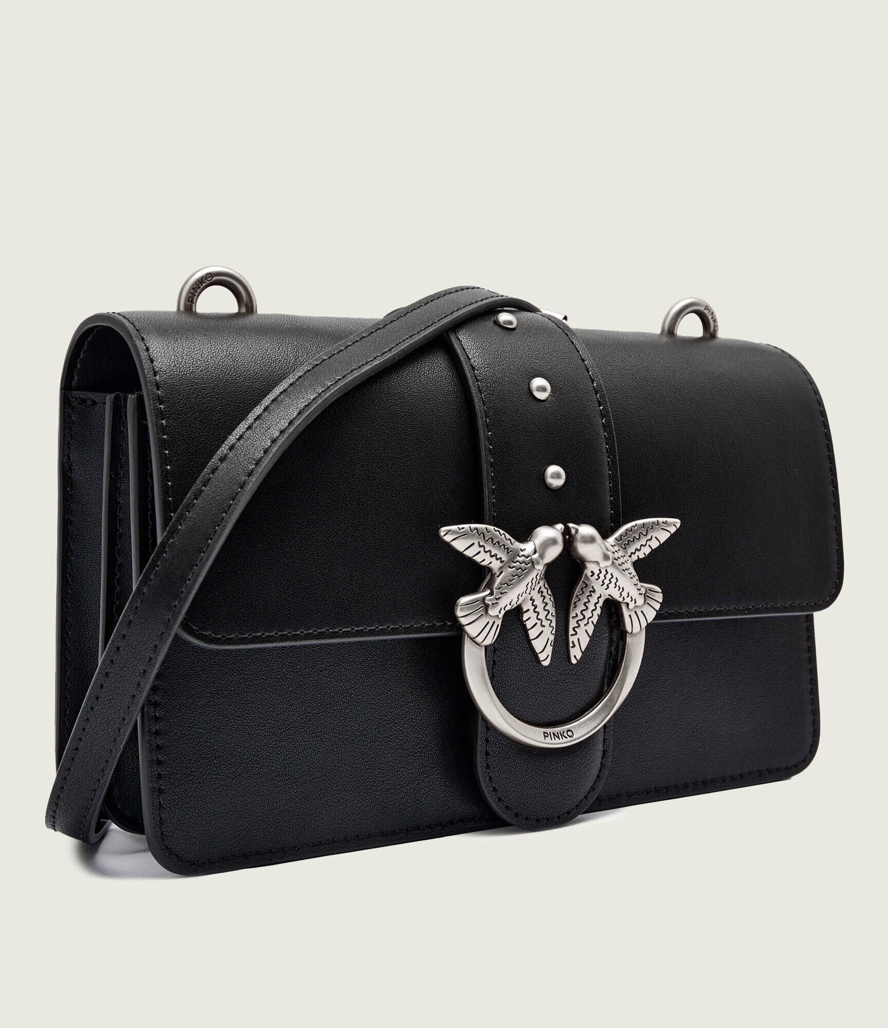 Pinko De piele geantă poștaș LOVE ONE CLASSIC CL