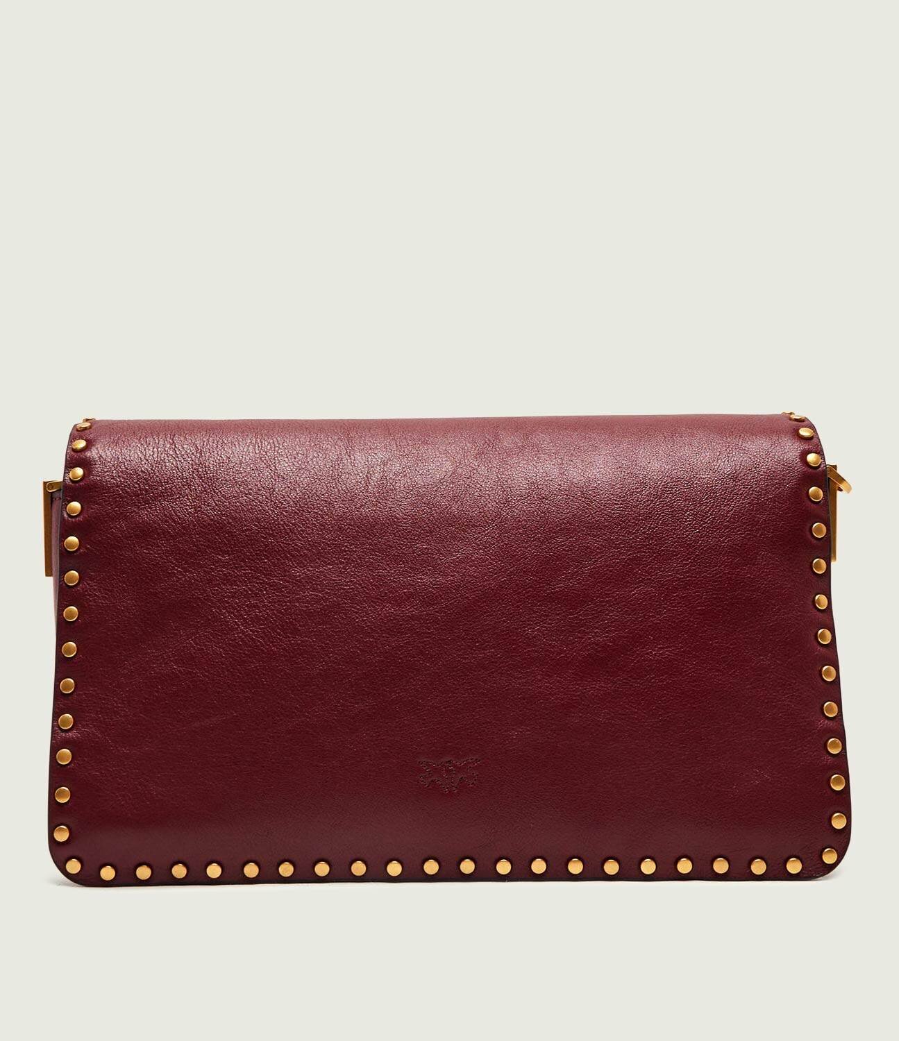 Pinko De piele geantă poștaș Love One Slouchy Cl