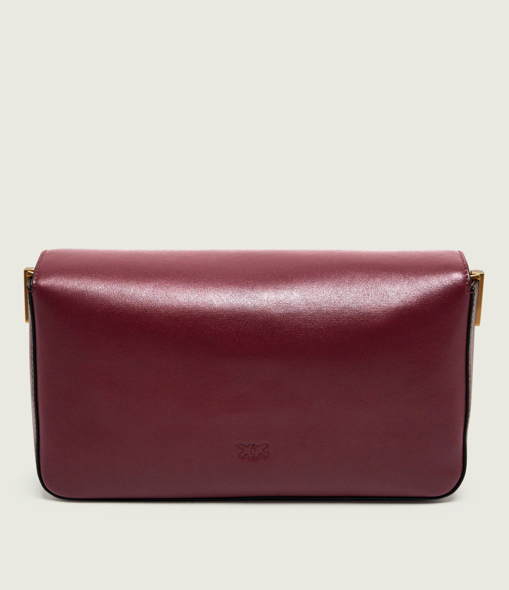 Pinko De piele geantă poștaș Love One Slouchy Classic