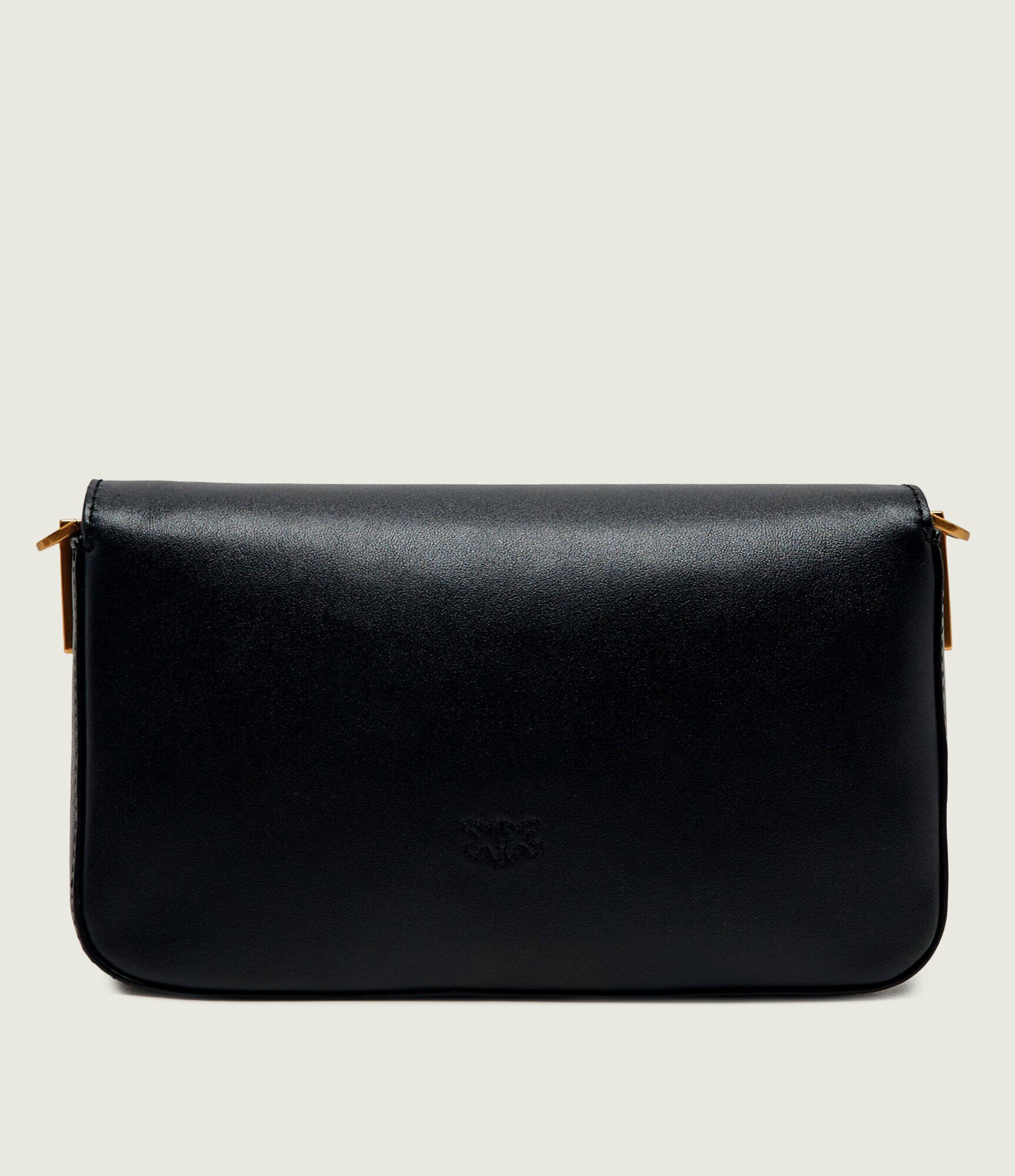 Pinko De piele geantă poștaș Love One Slouchy Mini