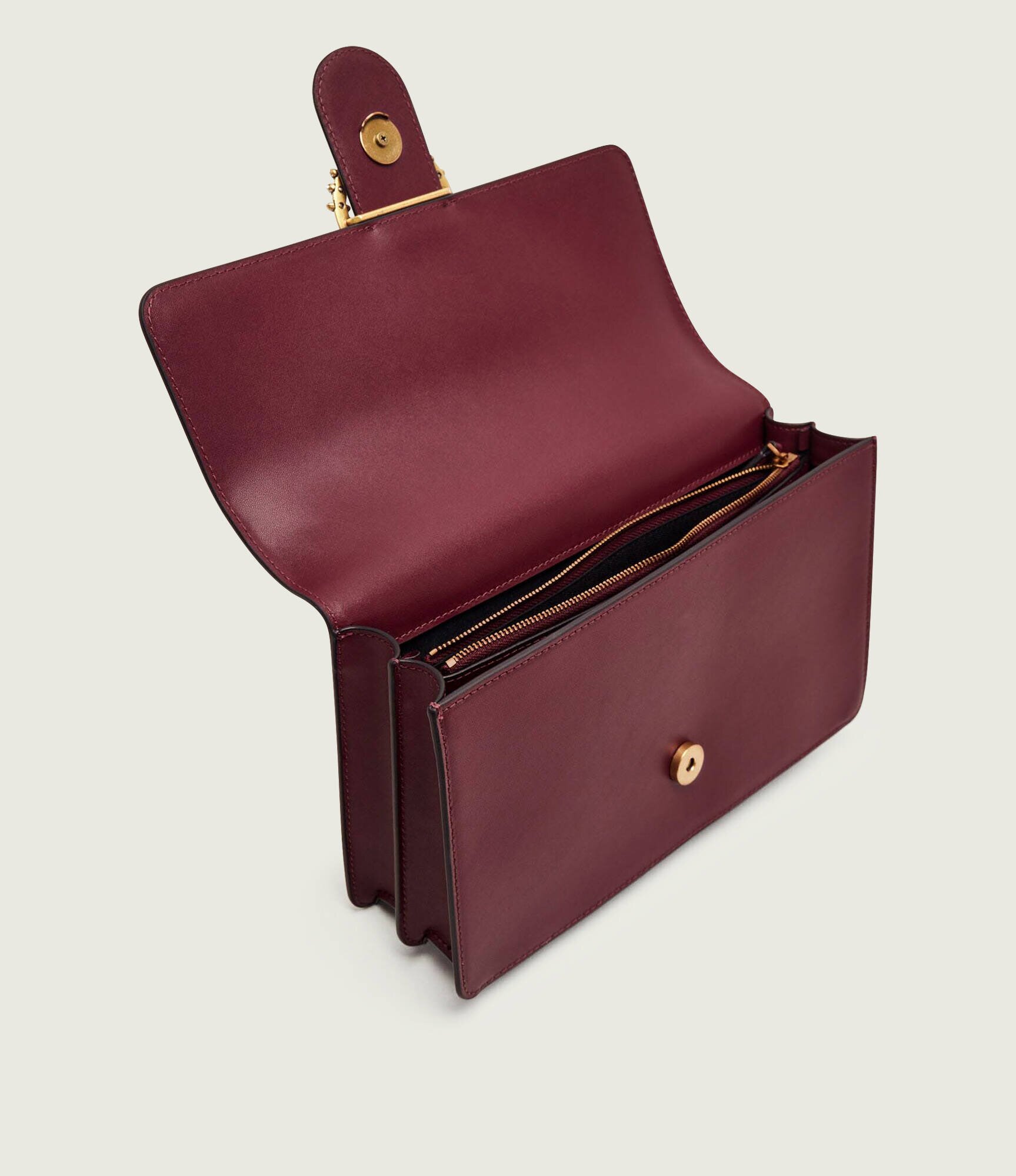 Pinko De piele geantă poștaș Ove One Classic New Buckle