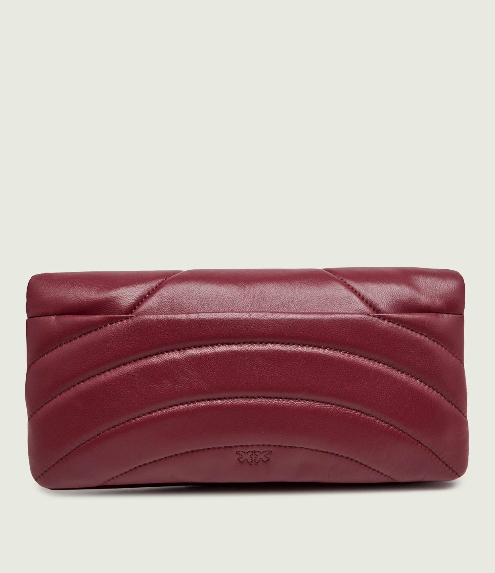 Pinko De piele geantă poștaș/poșetă plic Click Horizontal Classic