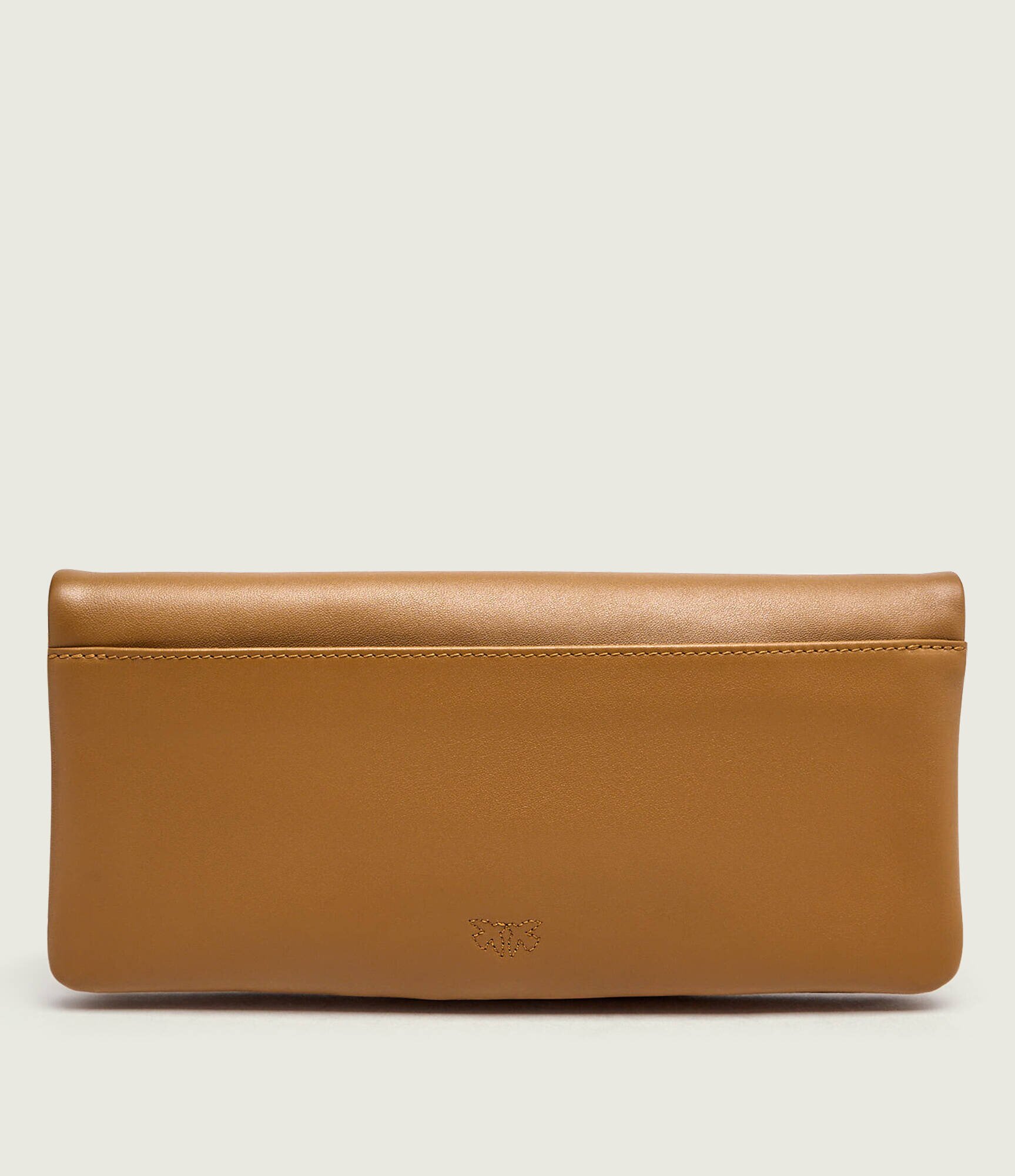 Pinko De piele geantă poștaș/poșetă plic Click Soft Horizontal Classic
