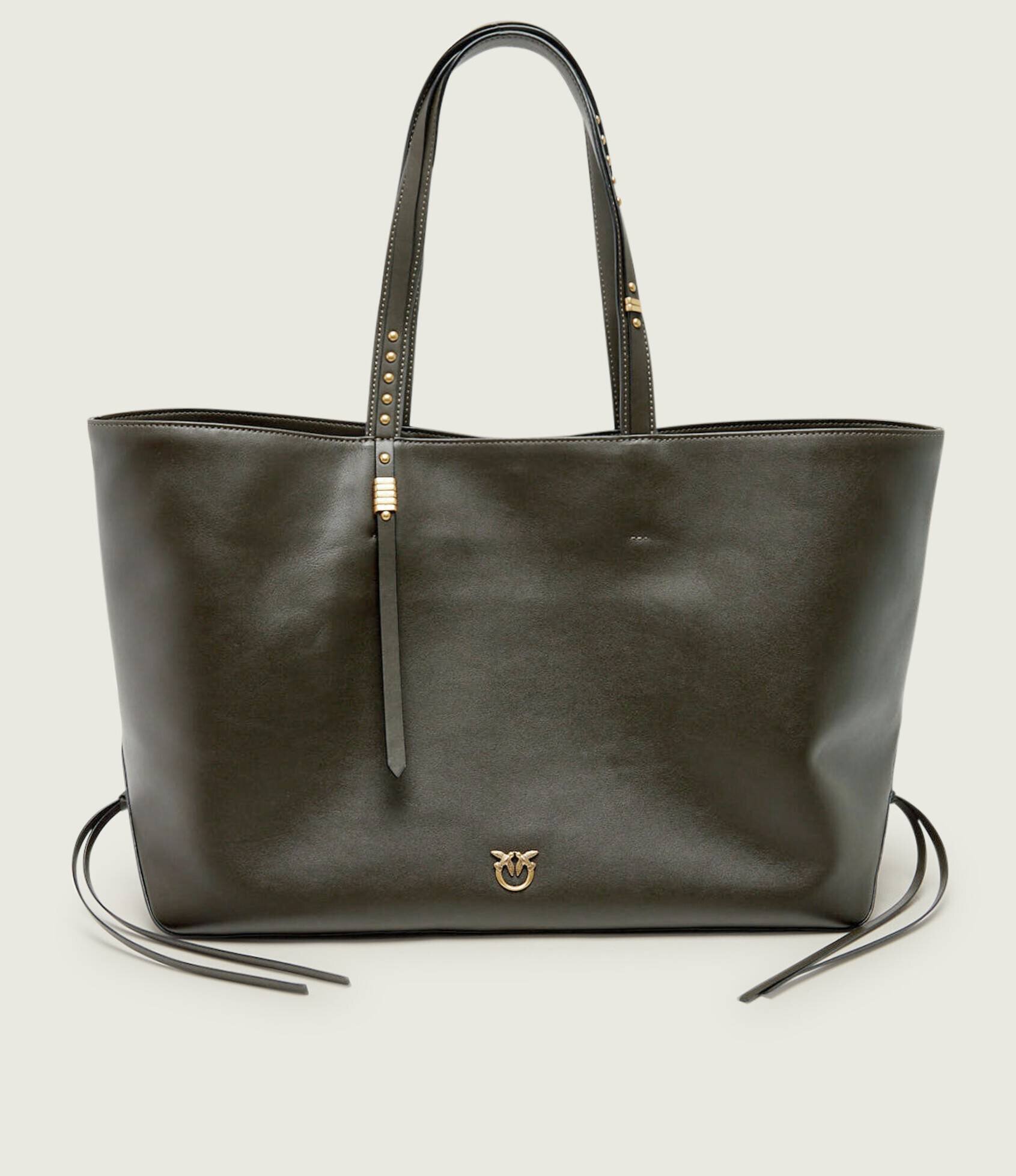 Pinko De piele geantă shopper CABAS CLASSIC