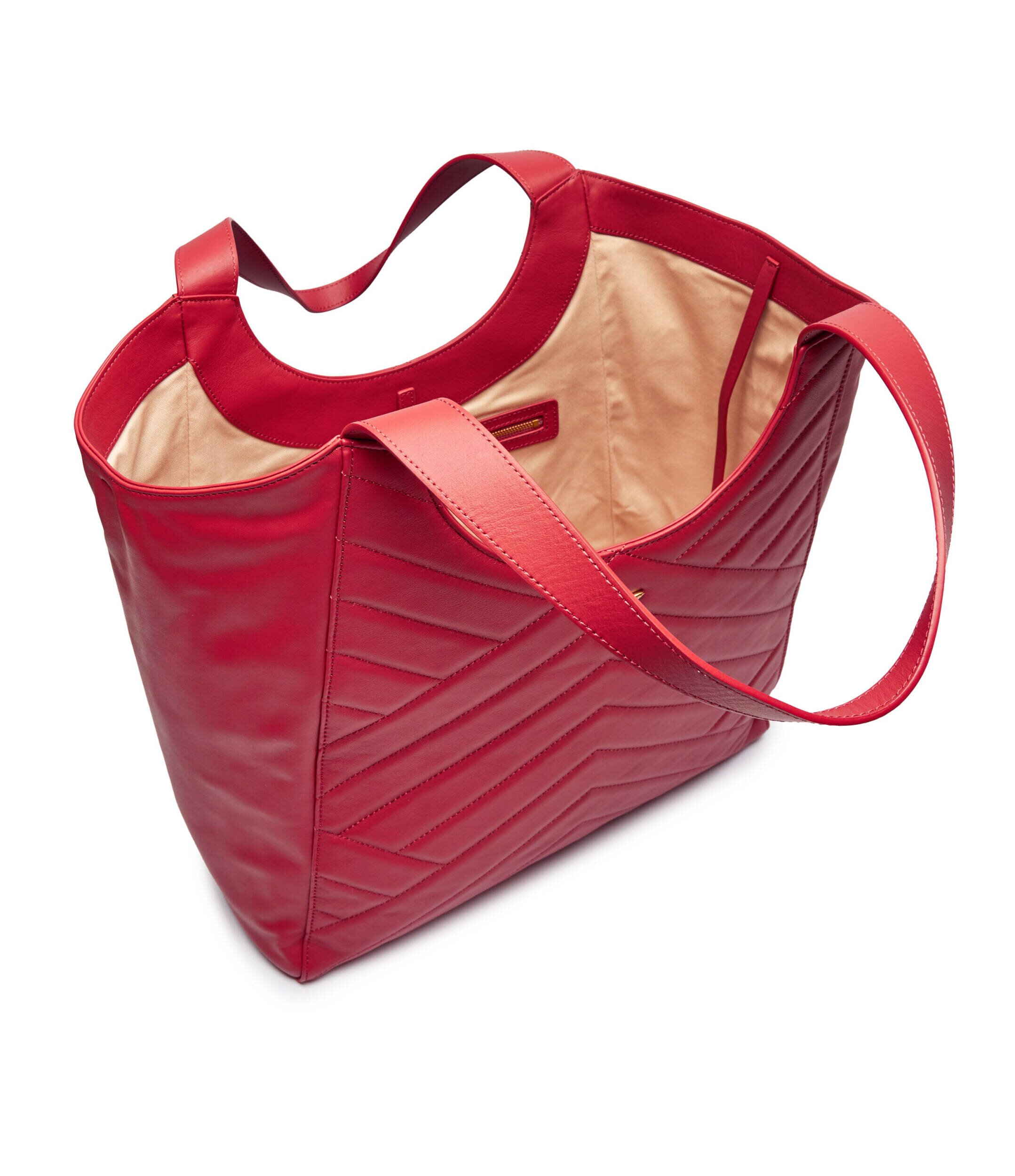Pinko De piele geantă shopper Puzzle